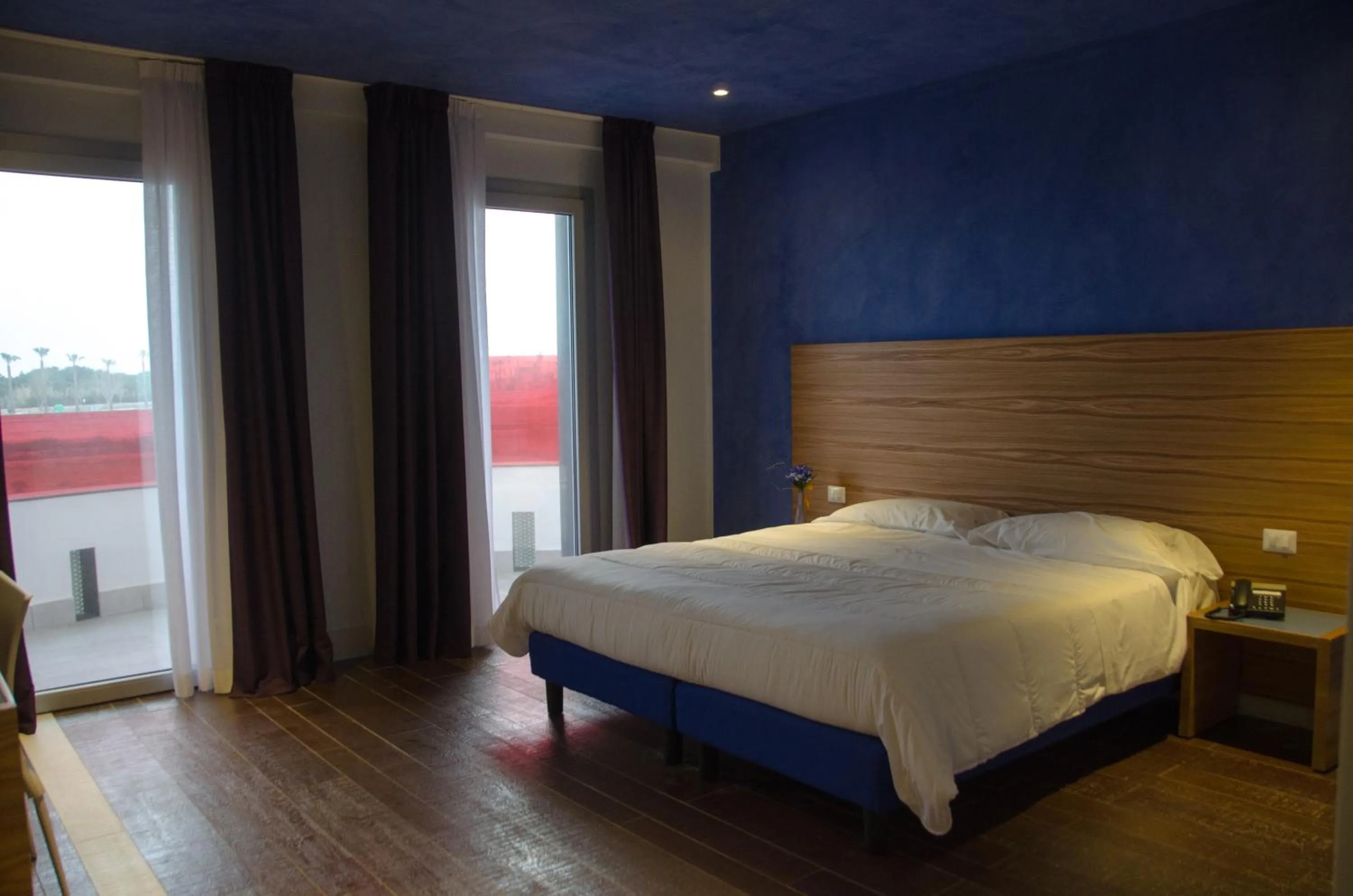 Bed in Hotel Zodiaco