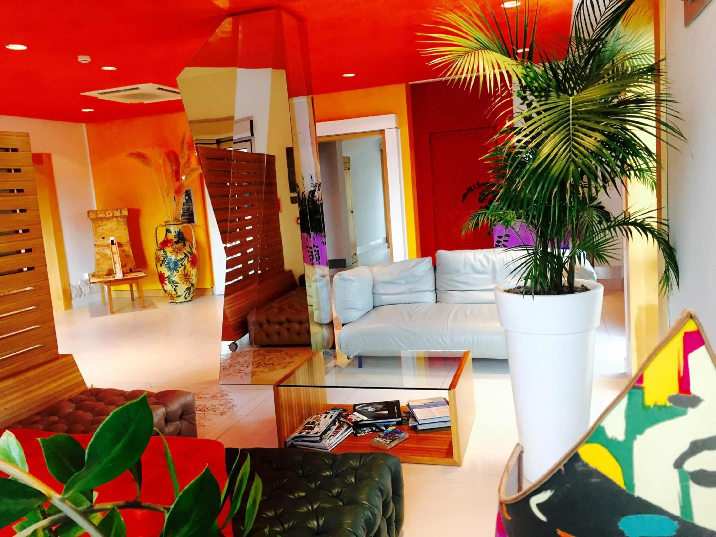 Lobby or reception in Hotel Zodiaco