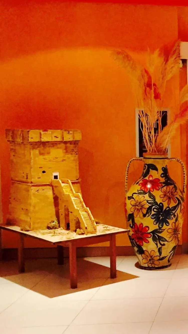 Decorative detail in Hotel Zodiaco