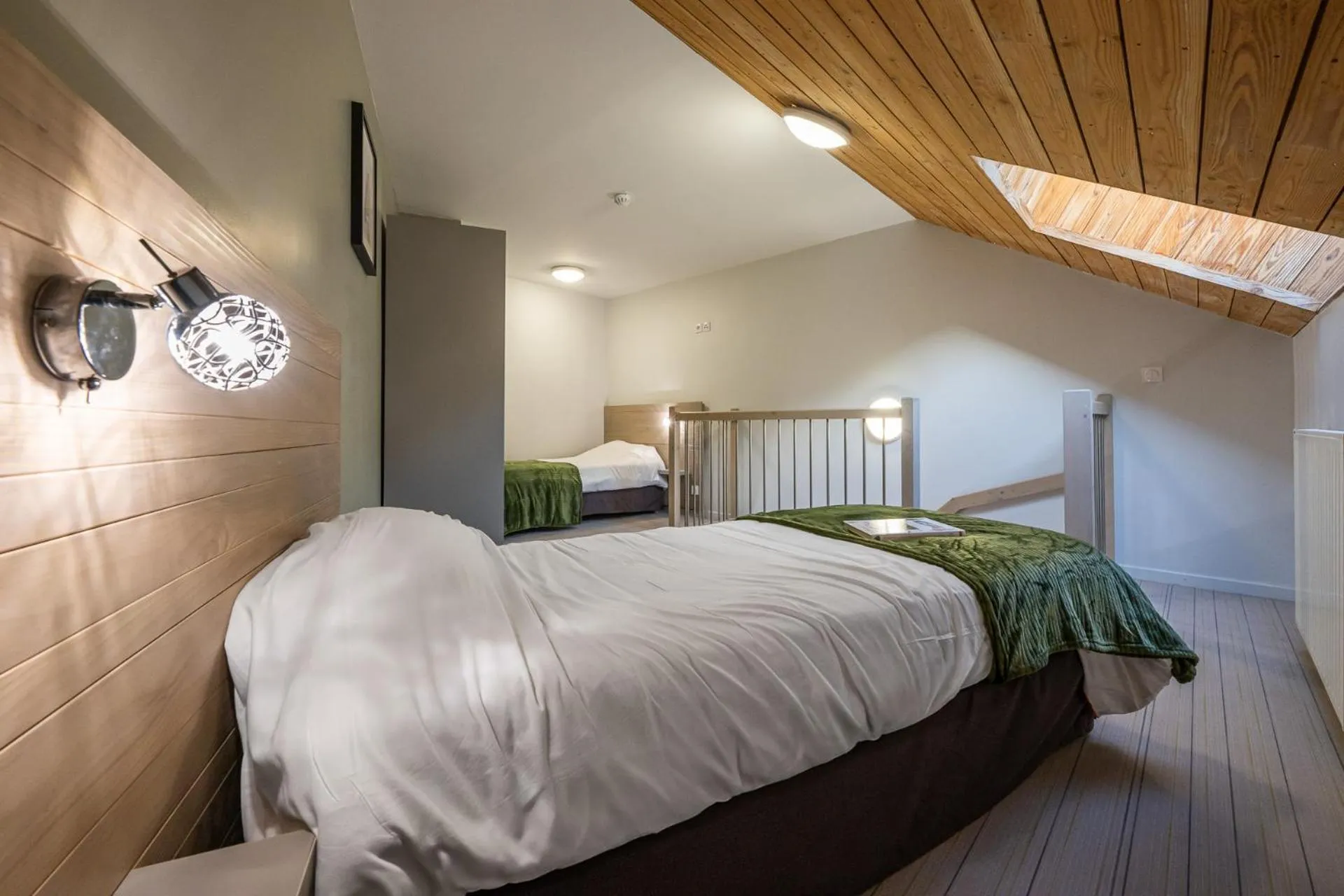 Bedroom, Bed in Auberge de la Gravière
