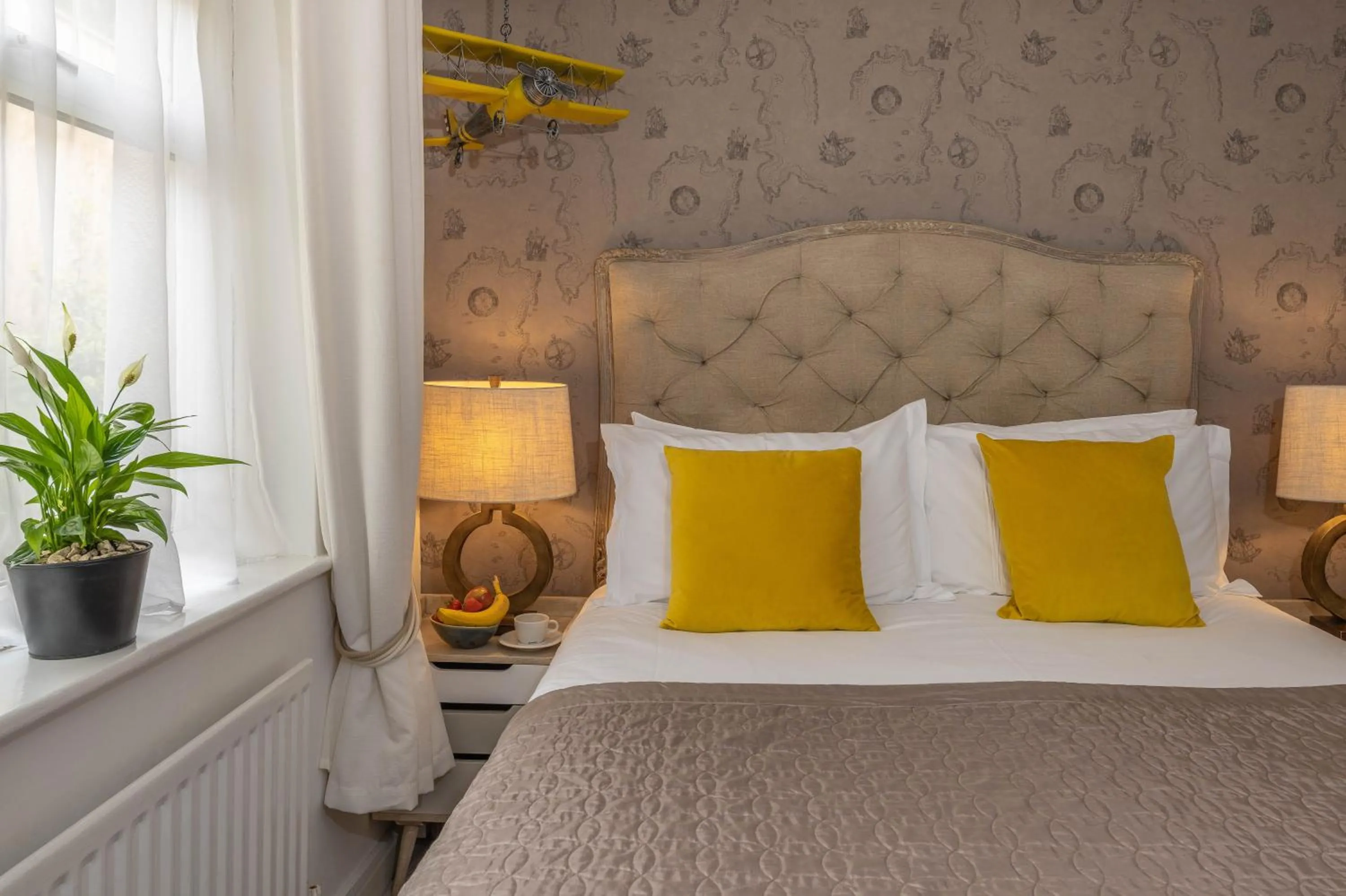 Bed in Limestone Hotel