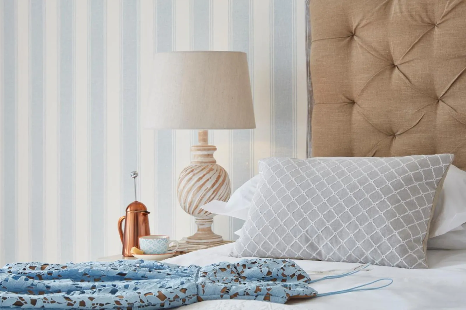 Bed in Limestone Hotel