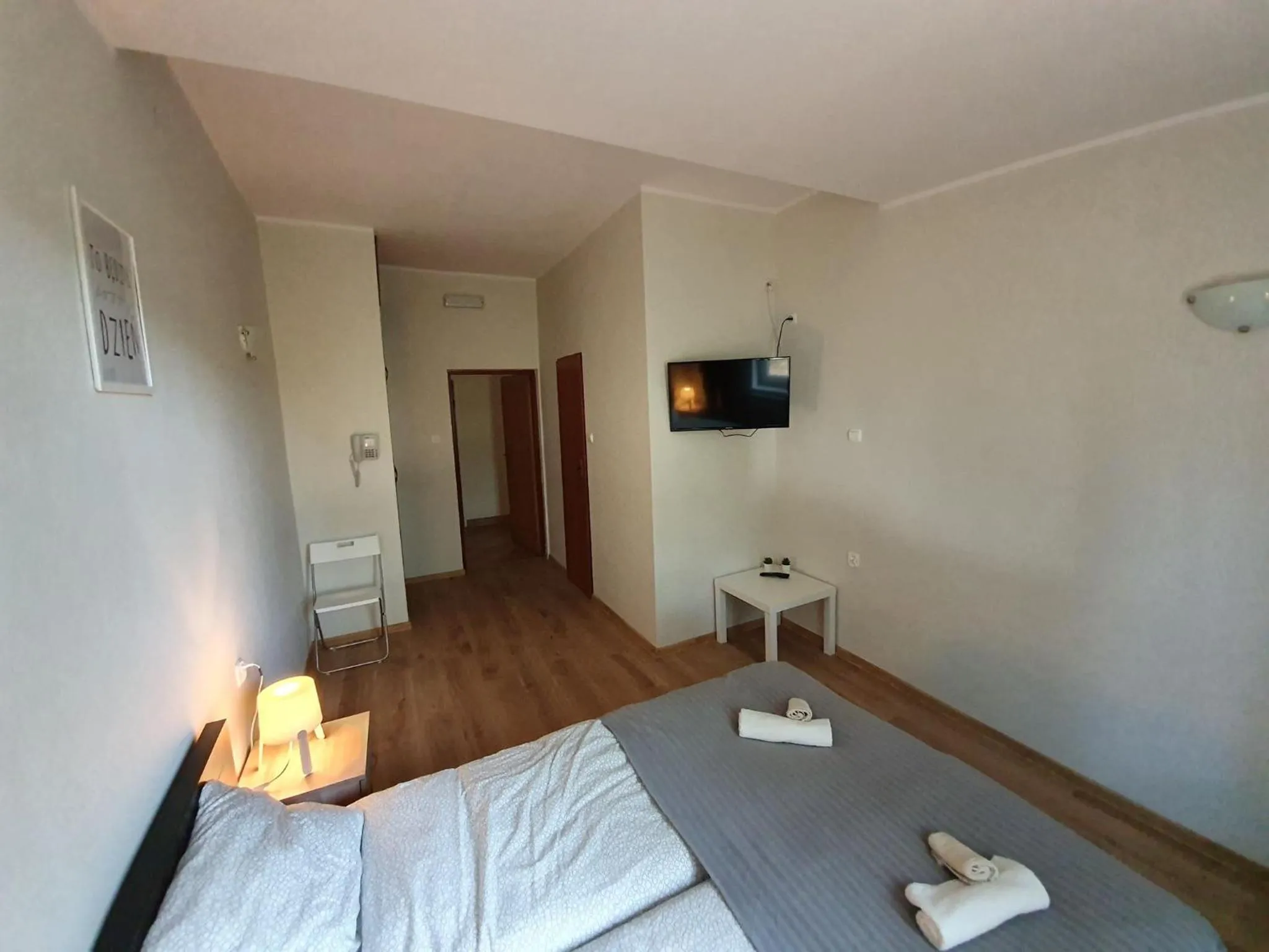 Bed in Pensjonat Tężniowa 6