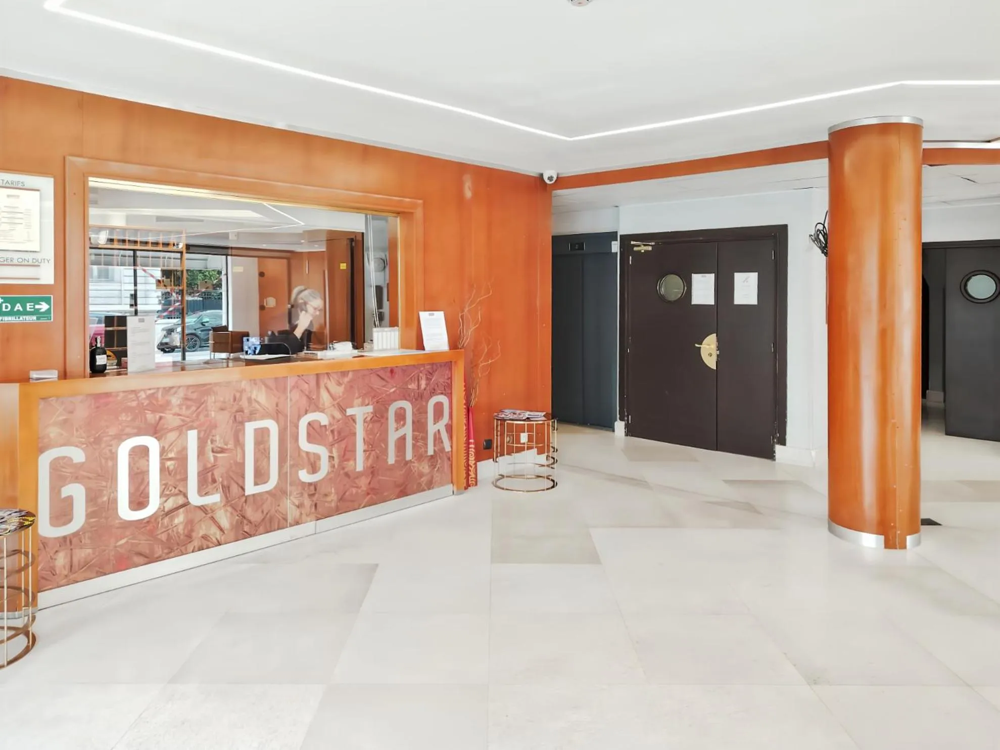 Property building in Goldstar Apartments & Suites