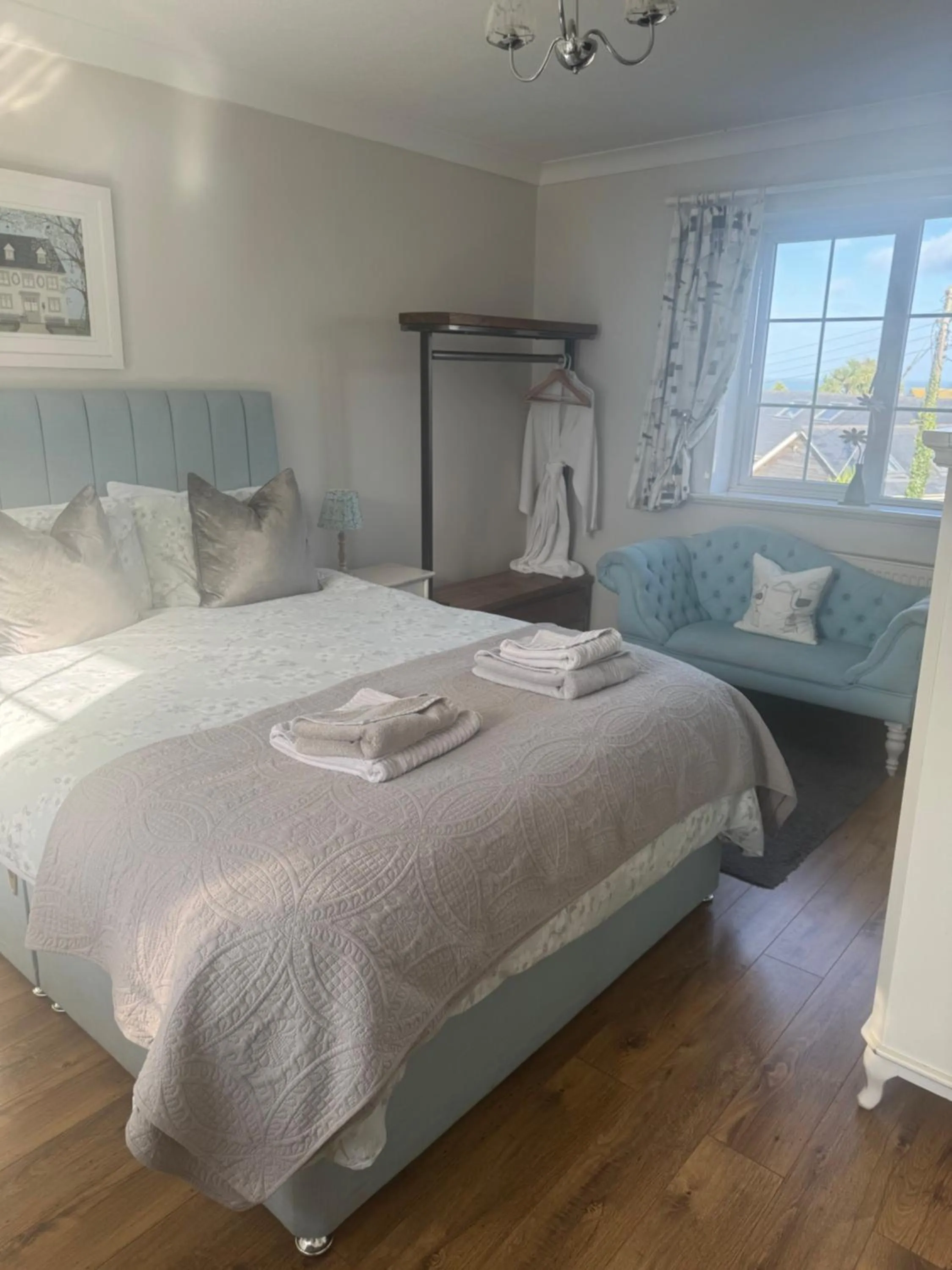 Bed in Downsfield Bed and Breakfast