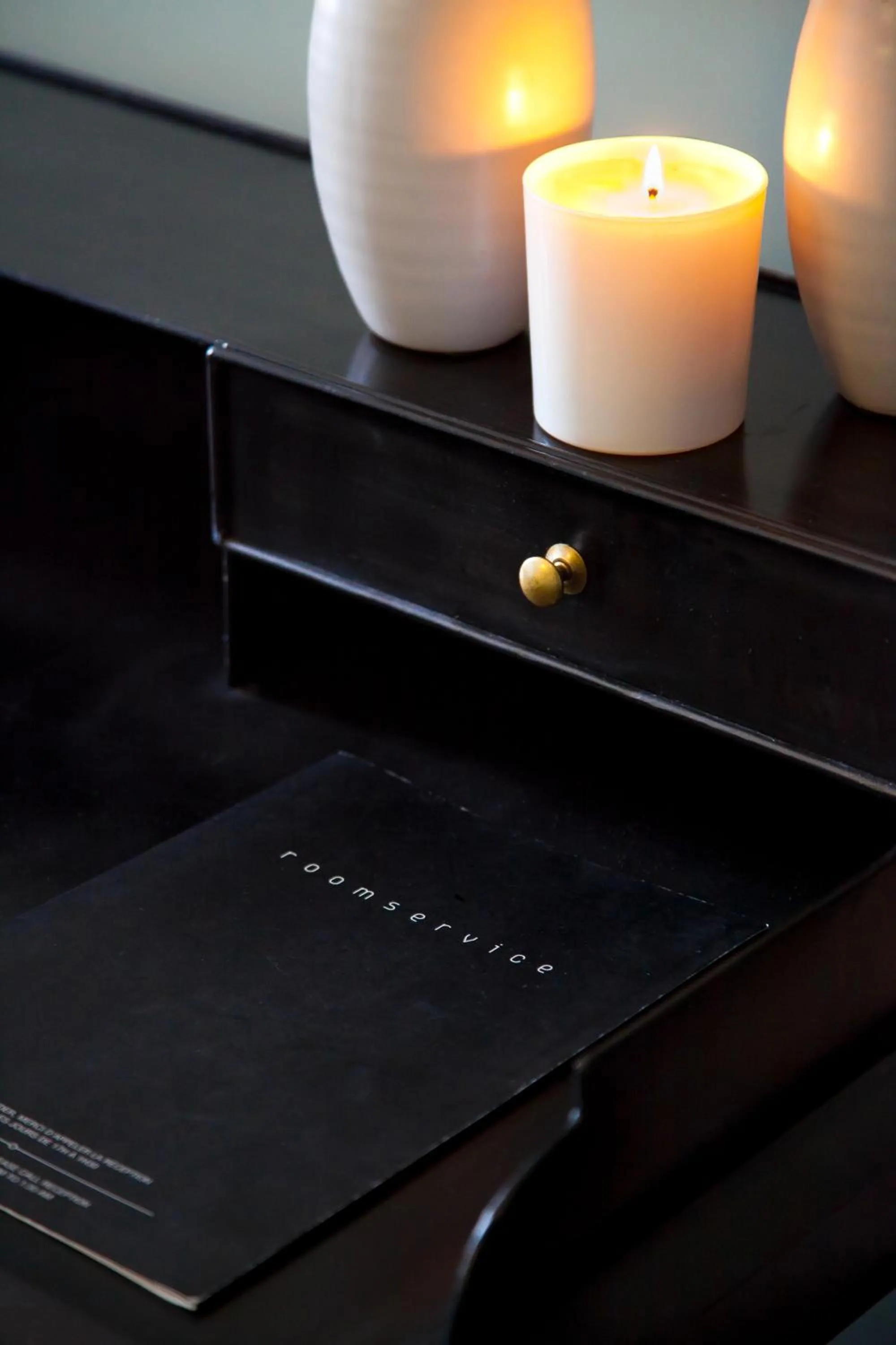 Decorative detail in Hotel Fontaines du Luxembourg