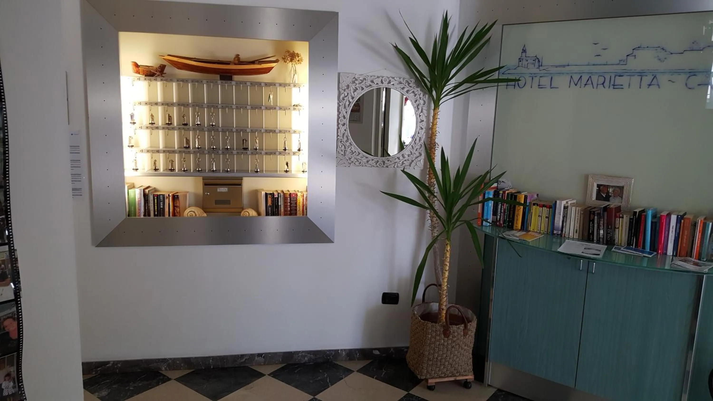 Lobby or reception in Hotel Marietta