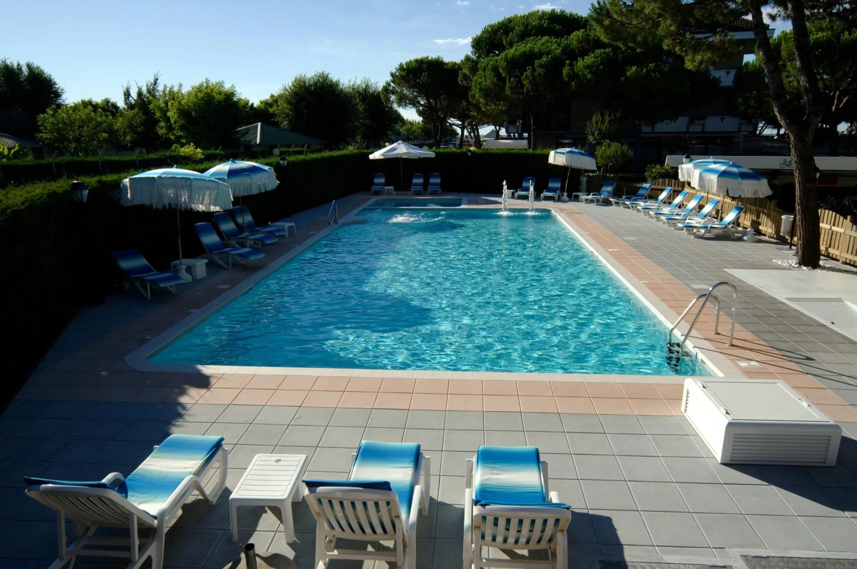 Swimming pool in Hotel Bauer & Sporting