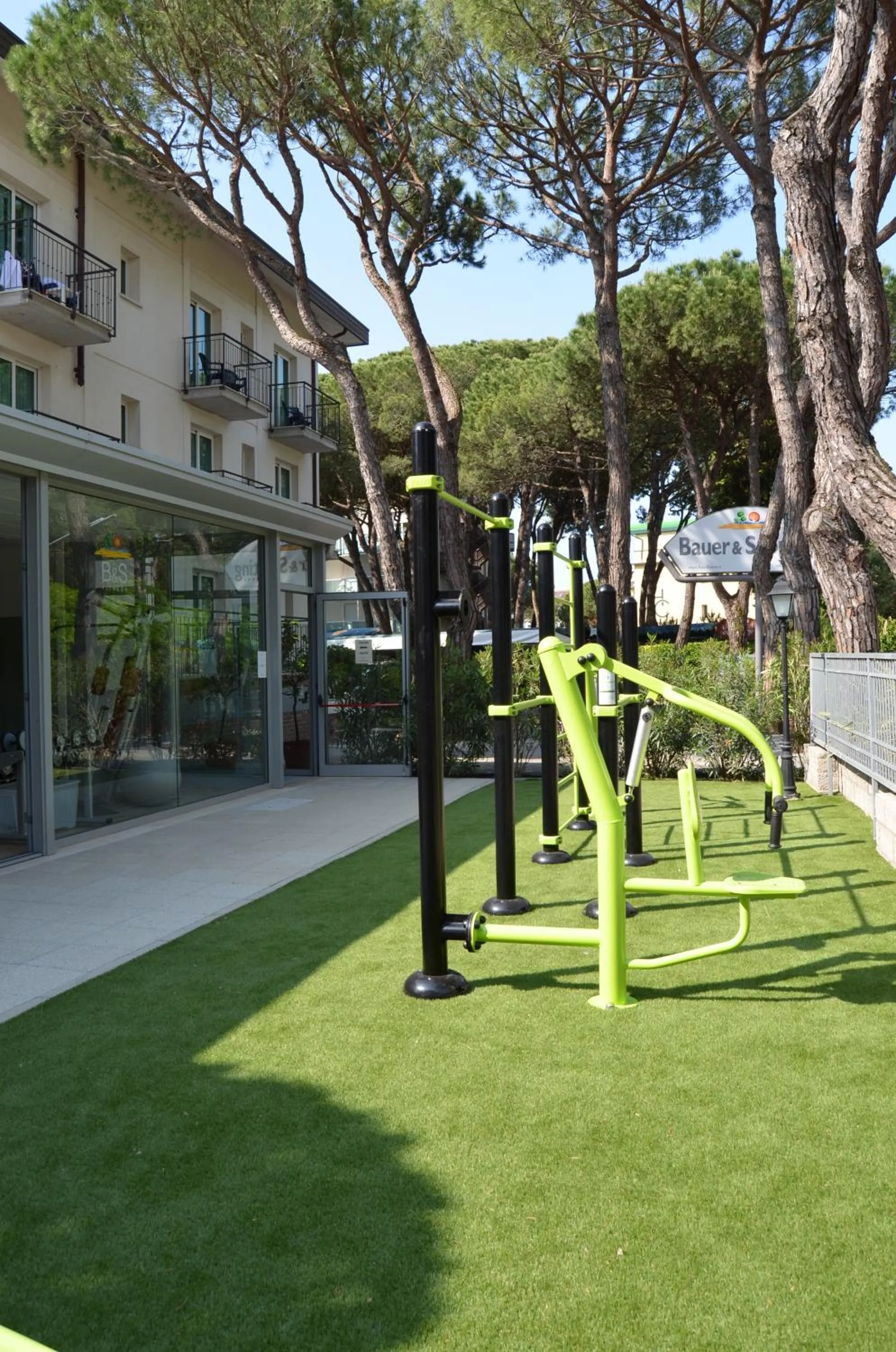 Fitness centre/facilities in Hotel Bauer & Sporting