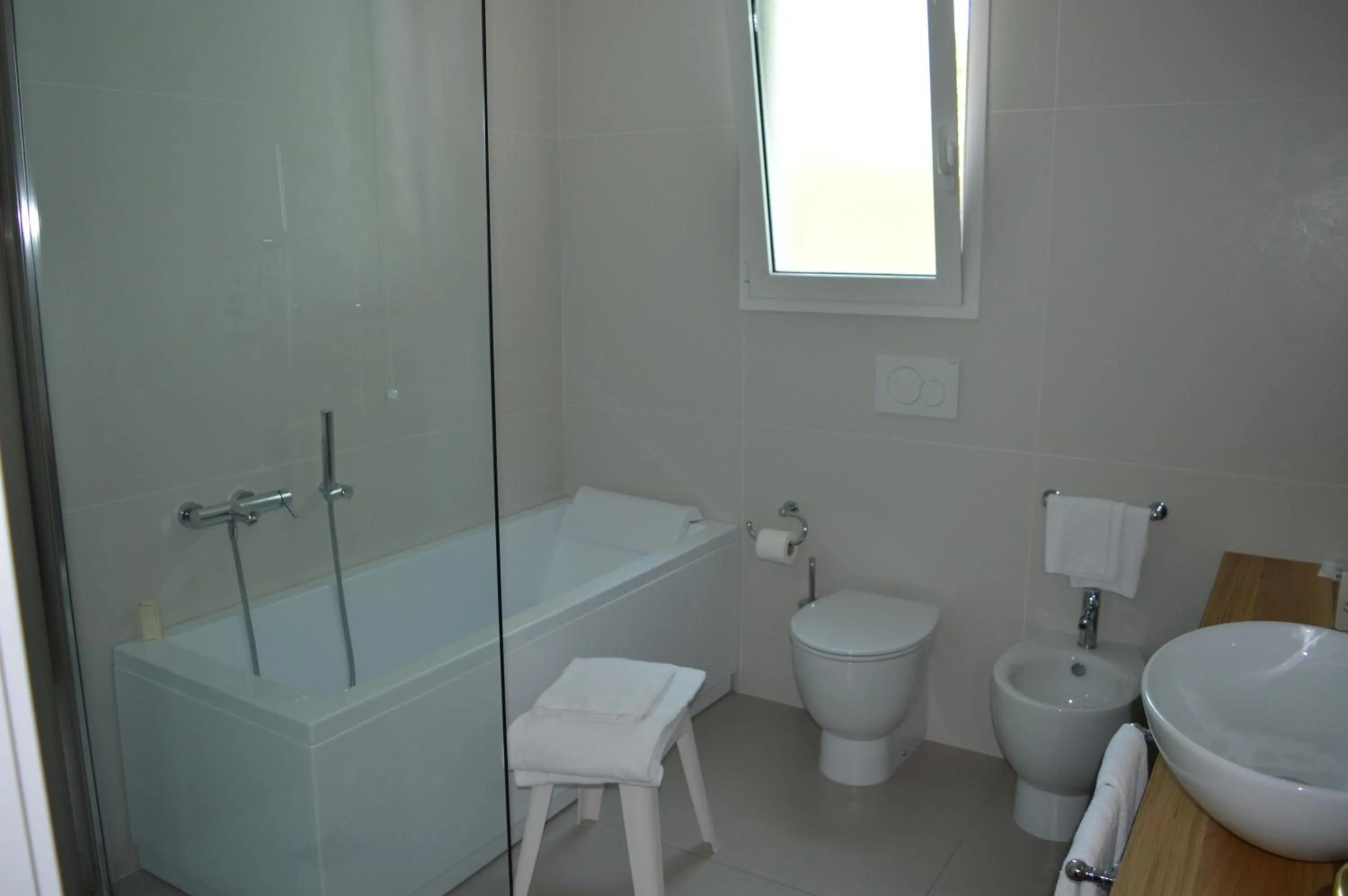 Bathroom in Hotel Bauer & Sporting