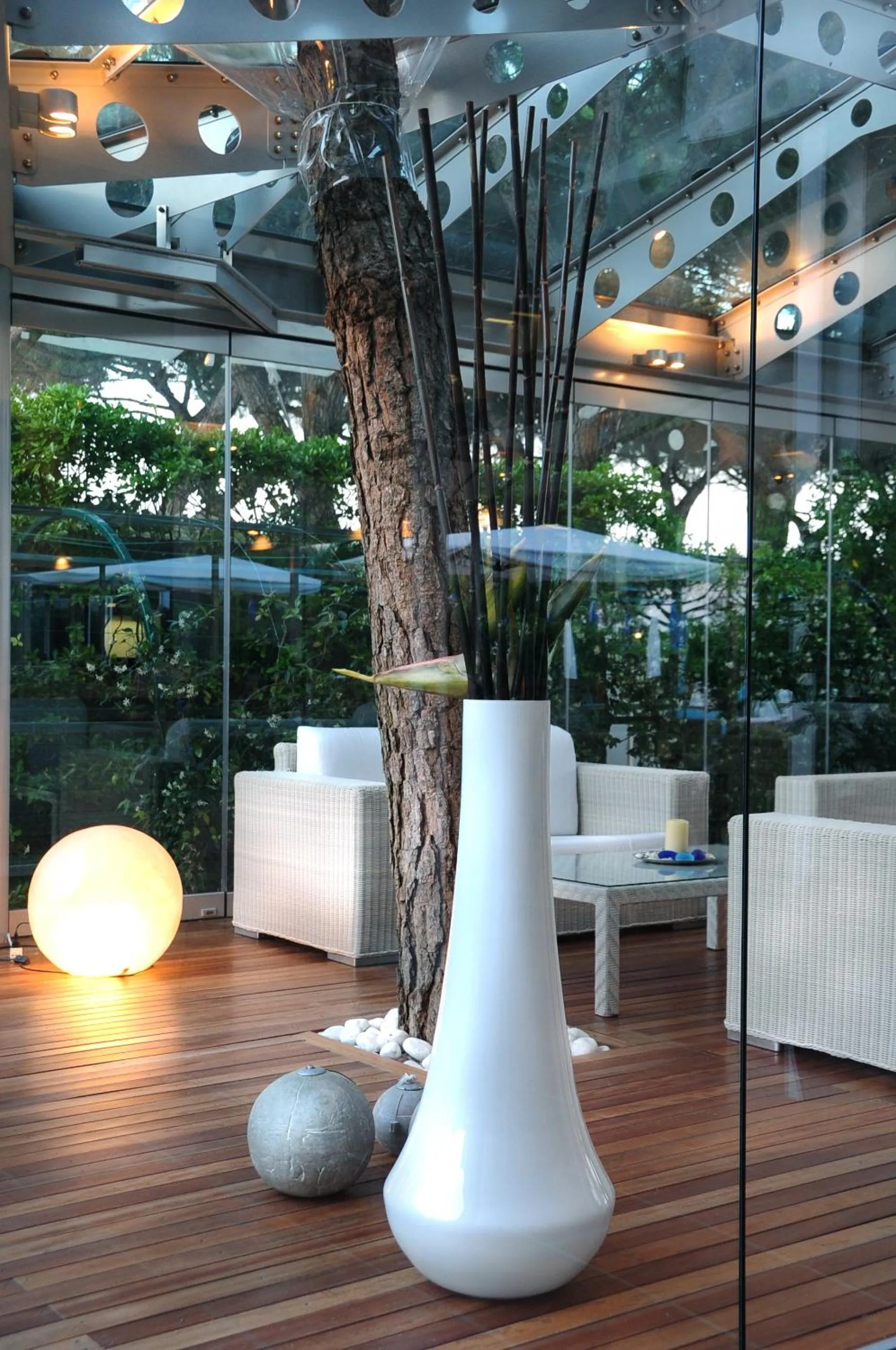 Garden in Hotel Bauer & Sporting