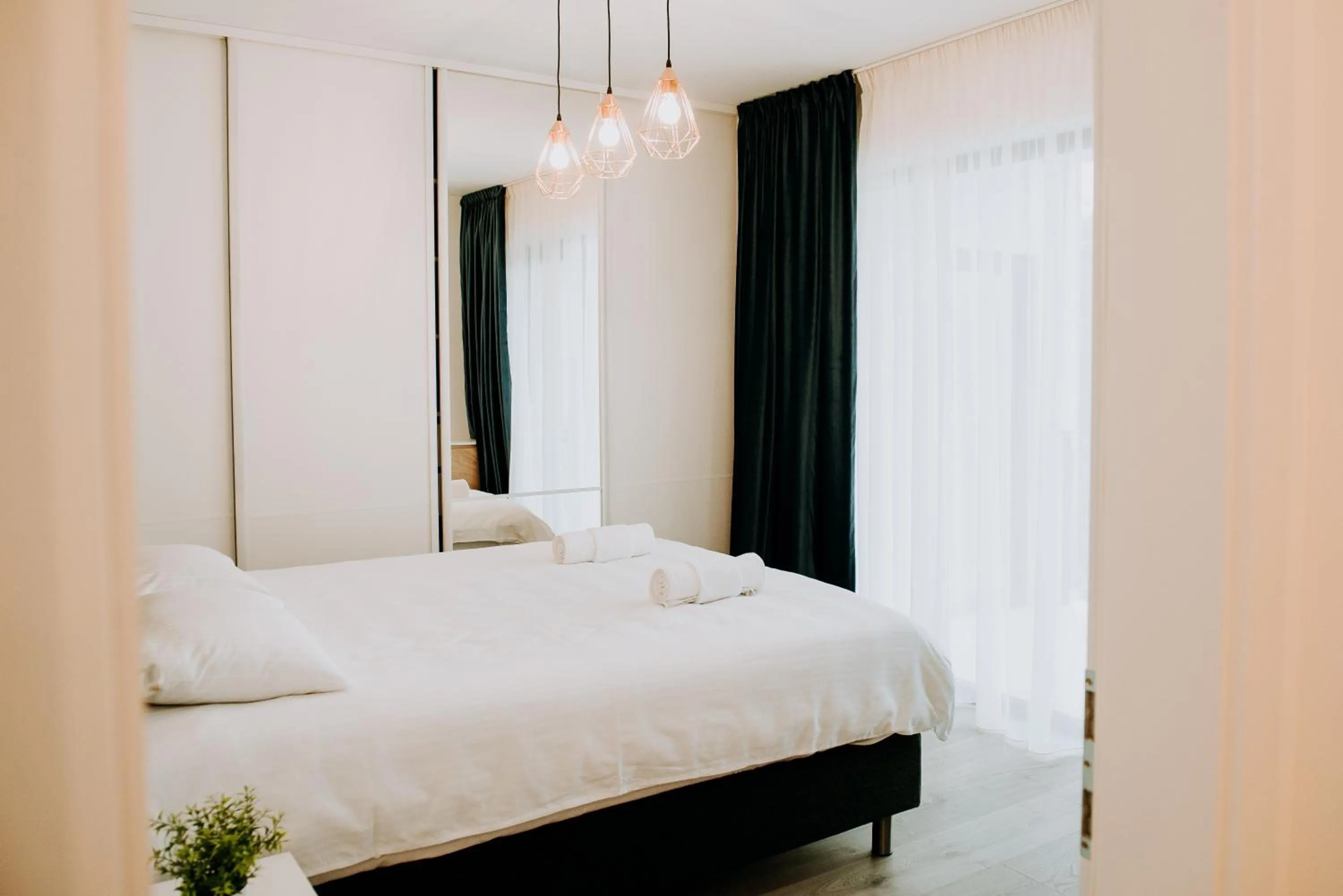 Bed in ZEN Central Apartments