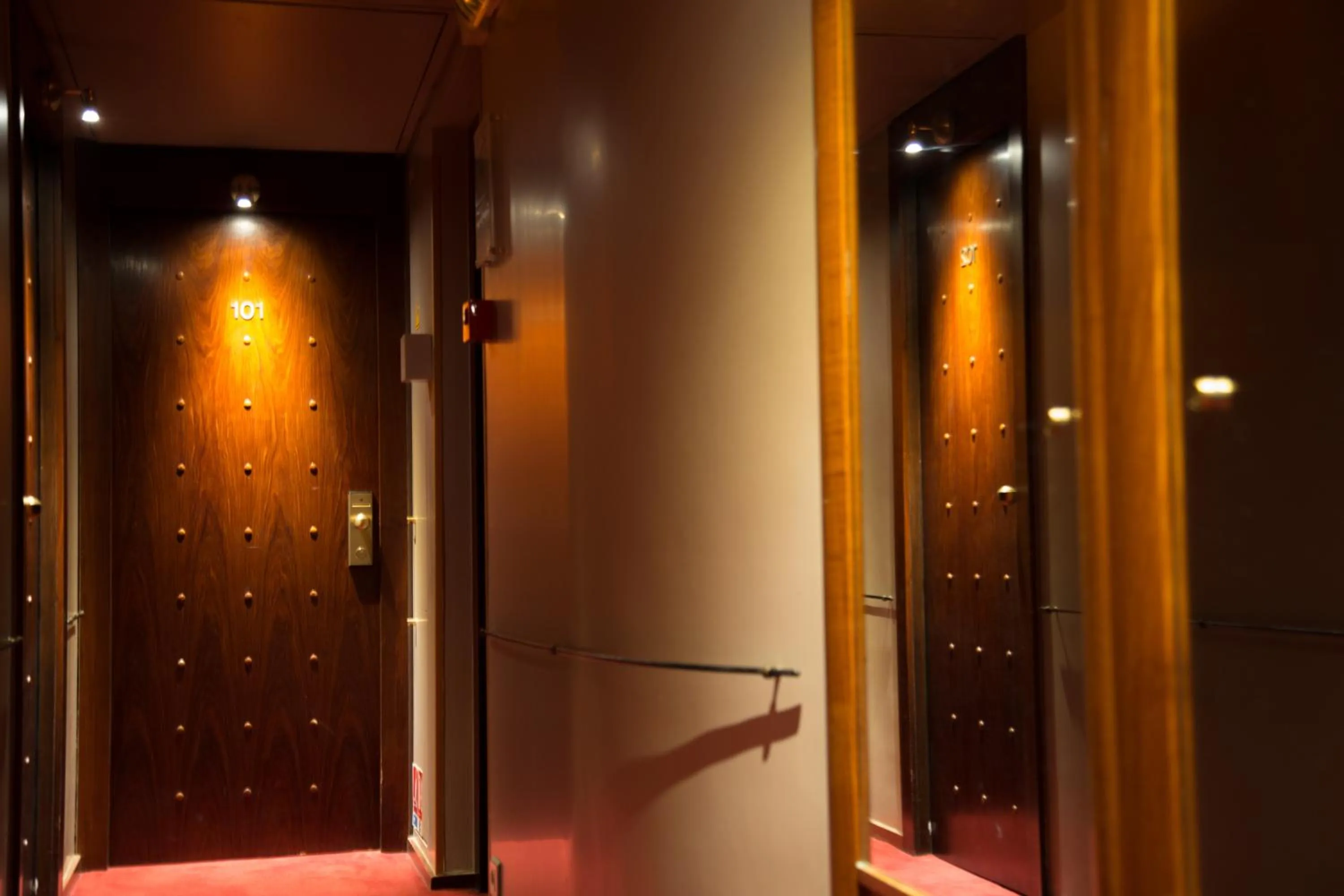 Decorative detail in Hôtel Quartier Latin