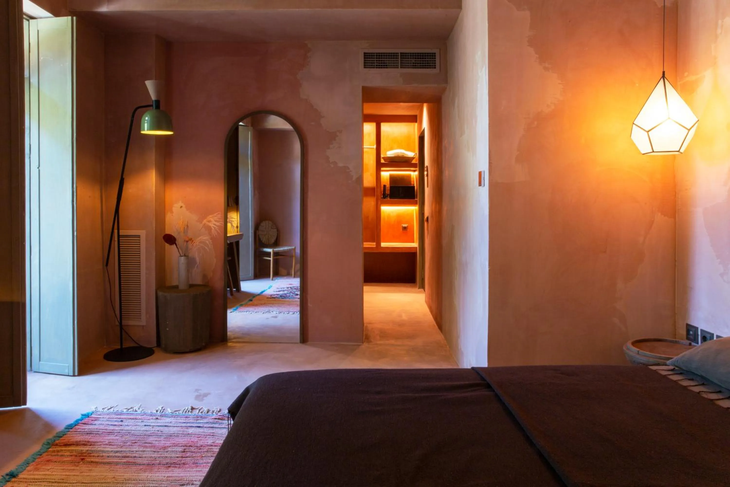 Seating area, Bed in Life Gallery Hotel & Spa