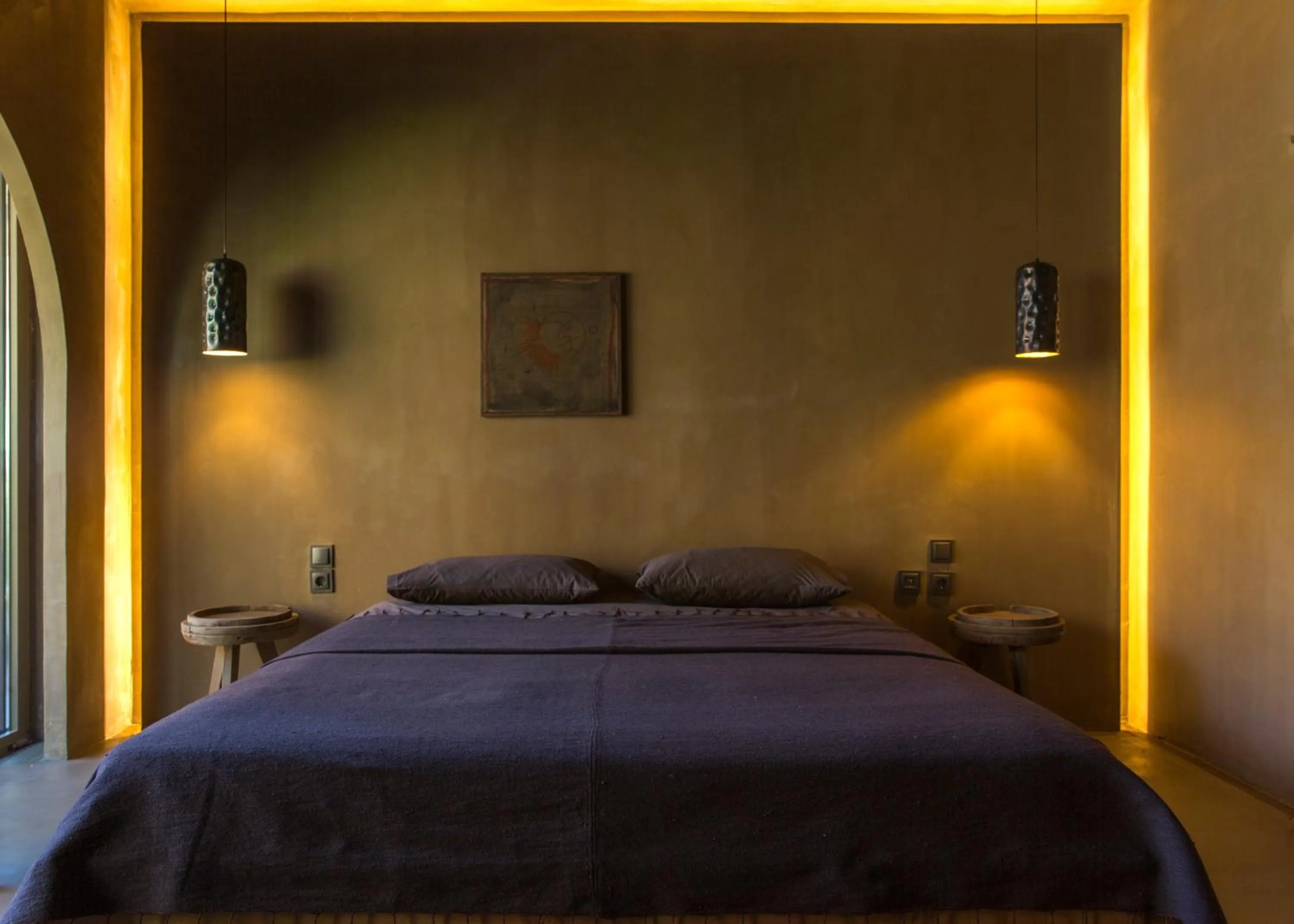 Bedroom, Bed in Life Gallery Hotel & Spa