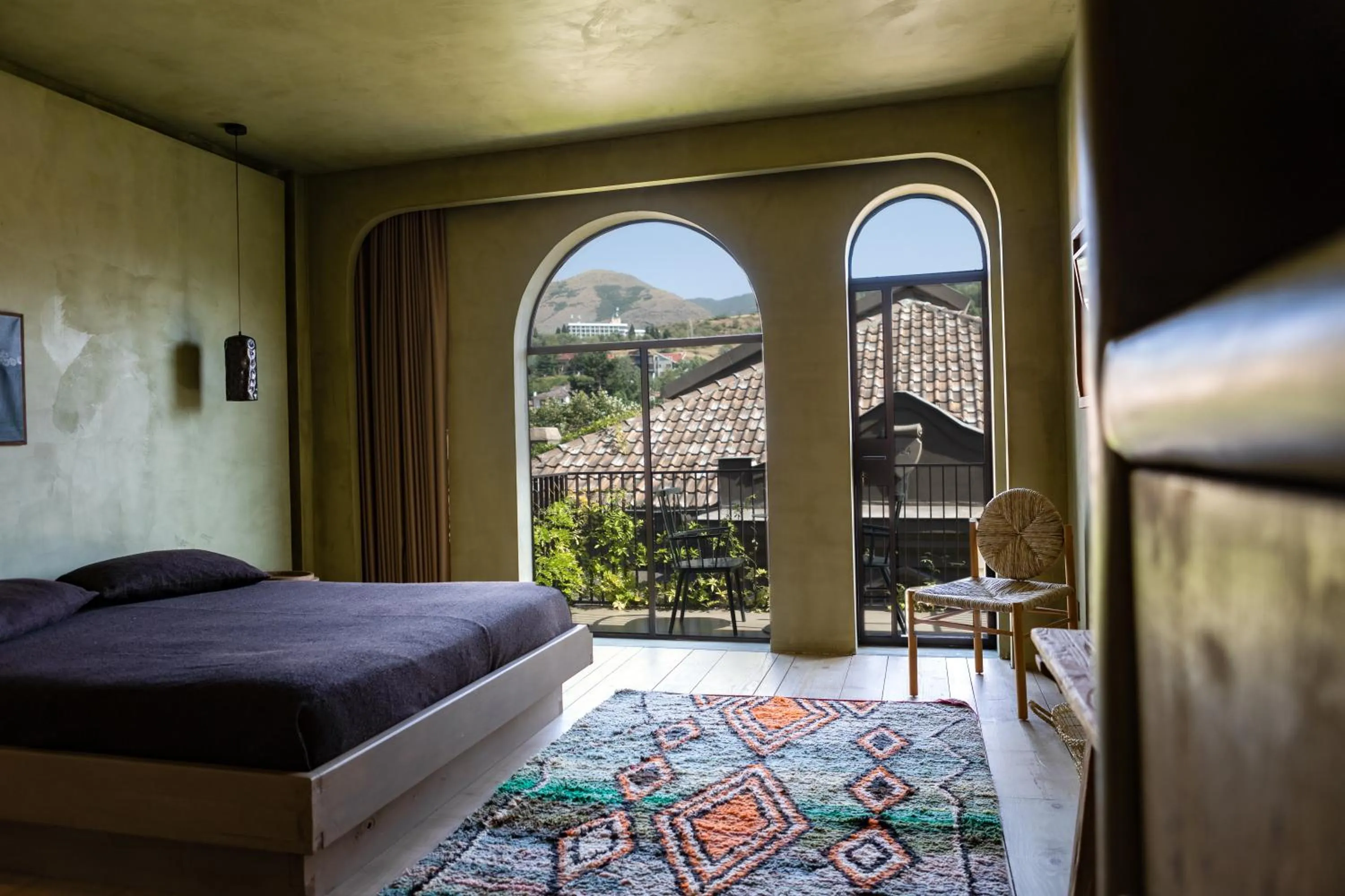 View (from property/room), Bed in Life Gallery Hotel & Spa