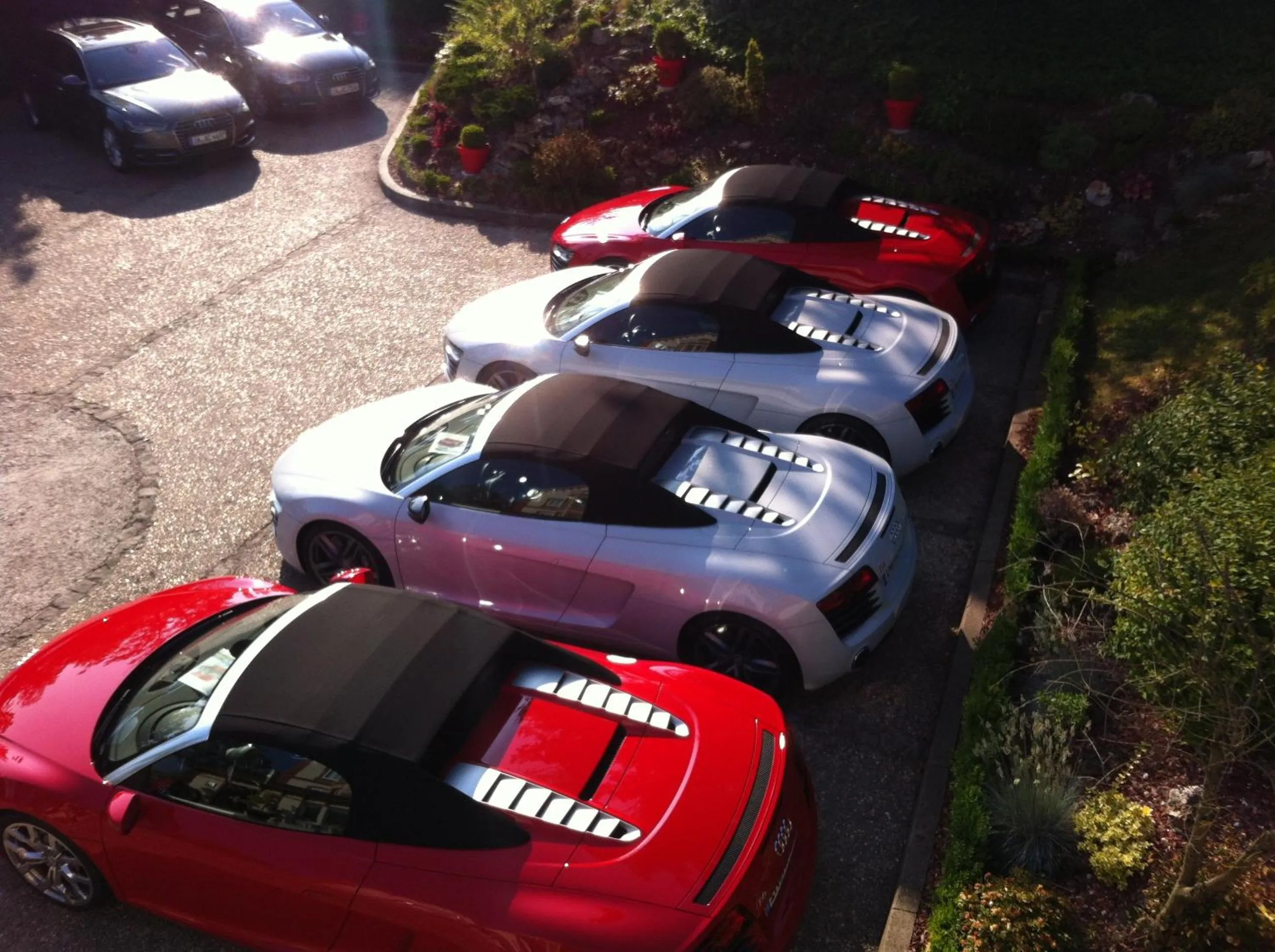 Garden view in Hôtel La Villa Eugene