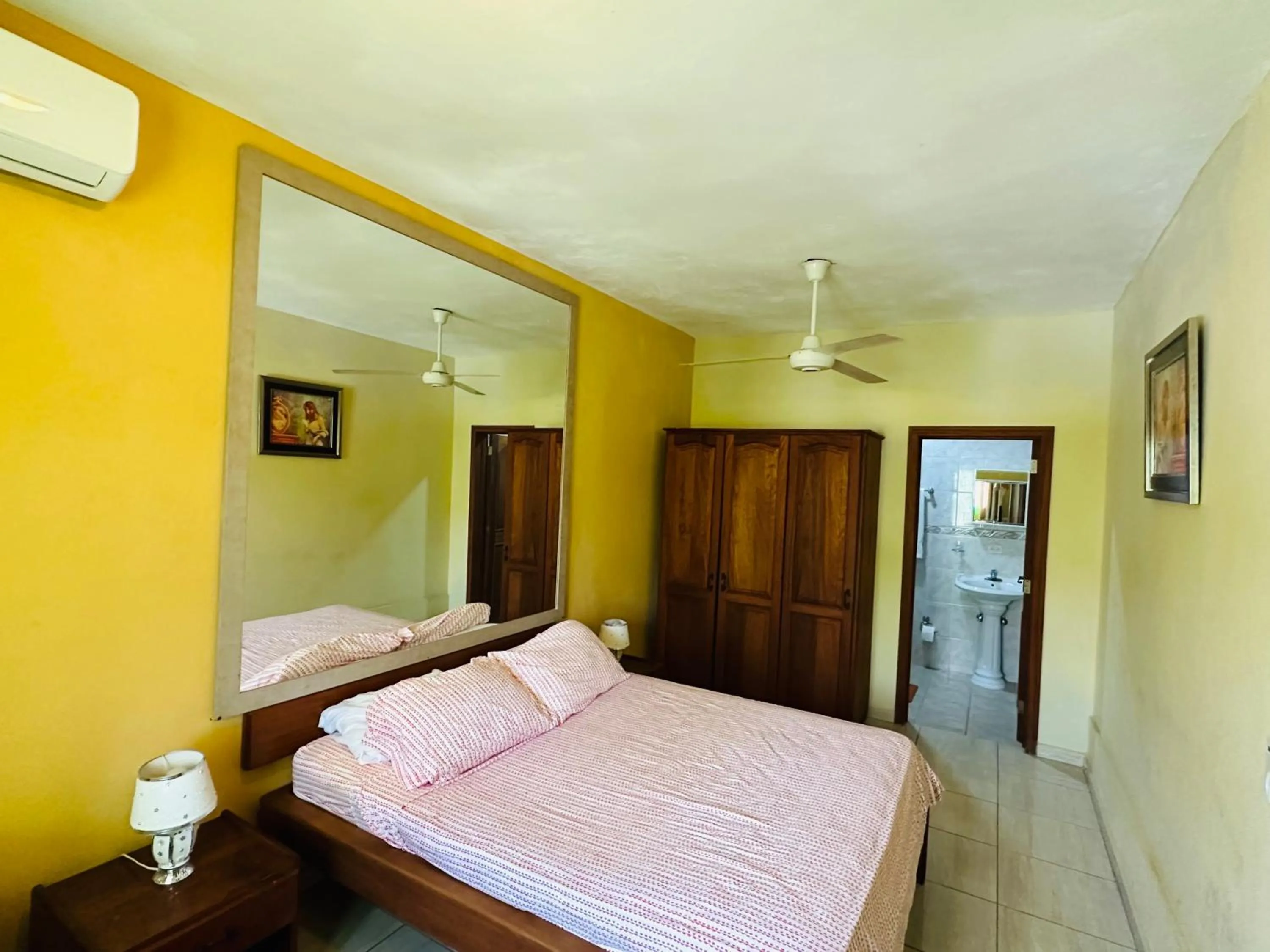 Bed in Aparthotel Michaela