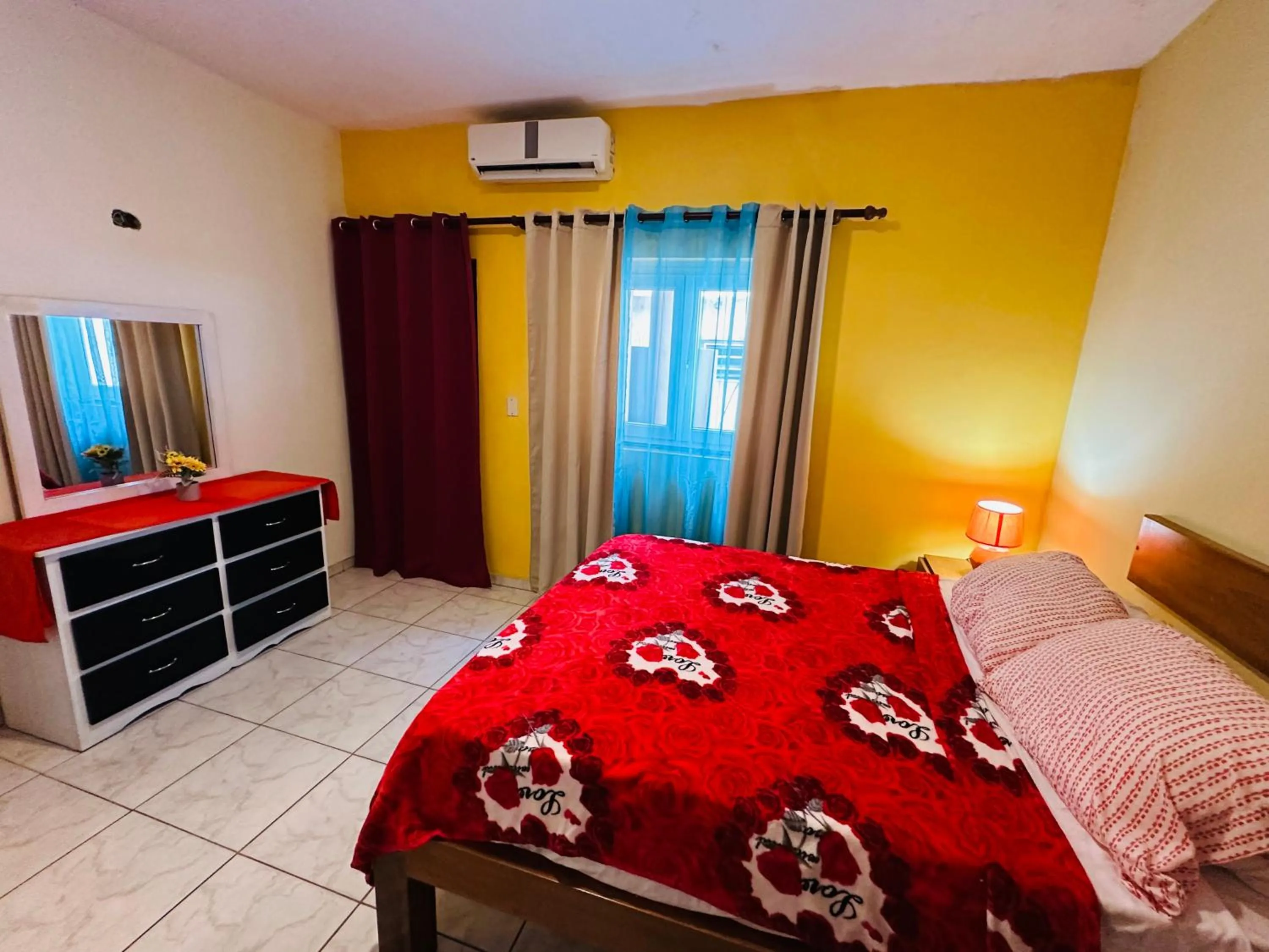 Bed in Aparthotel Michaela