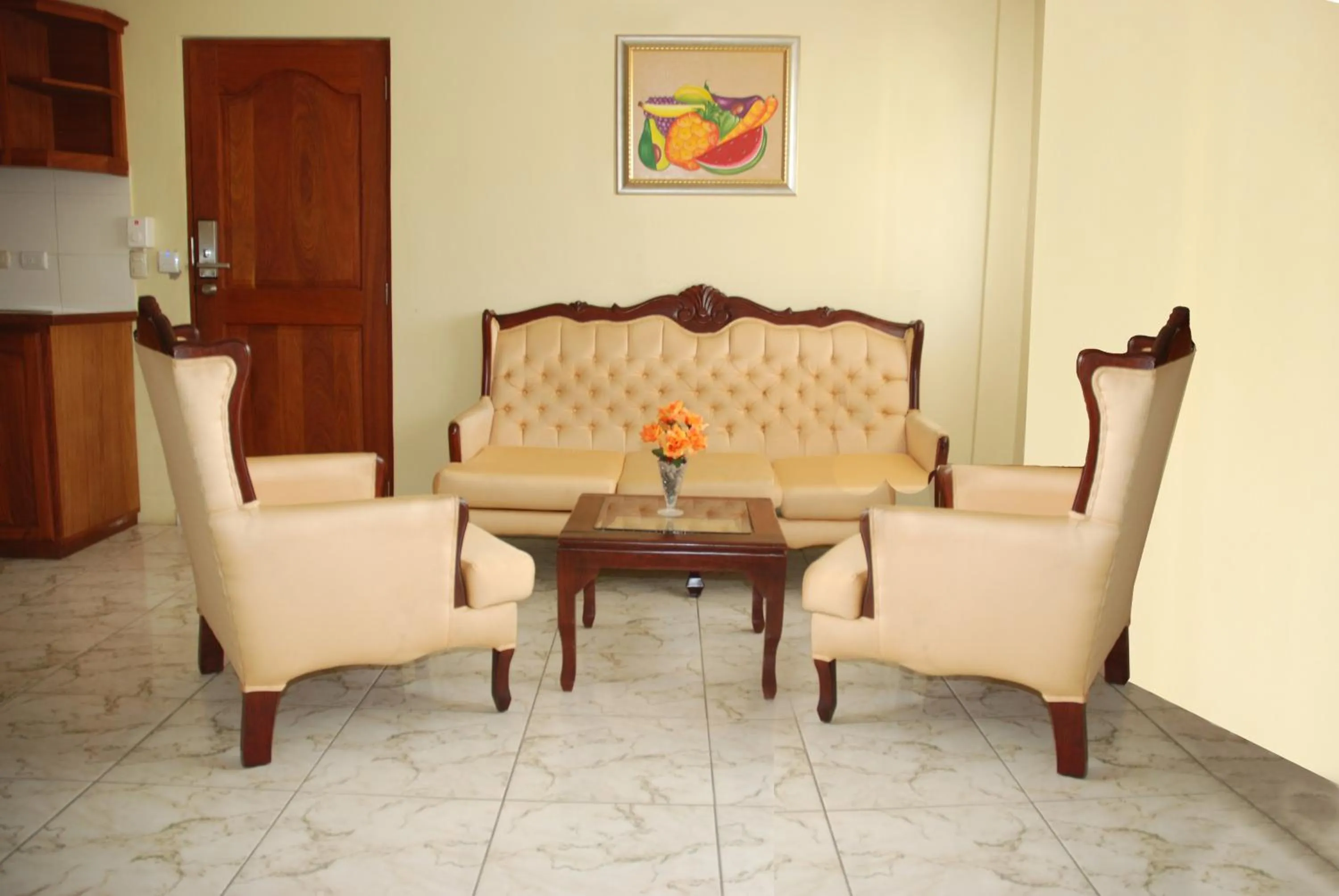 Living room in Aparthotel Michaela