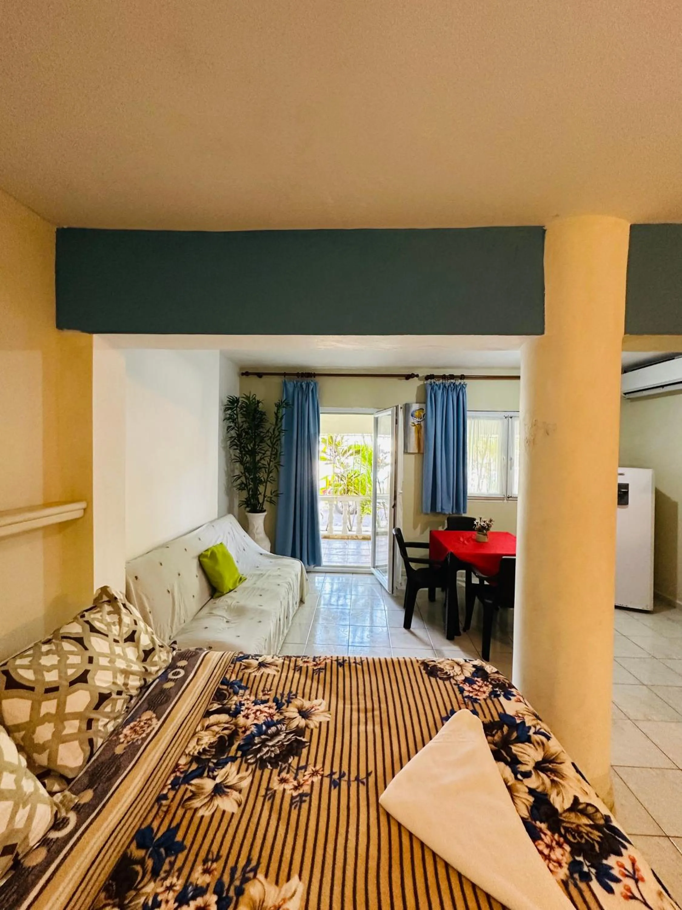 Bed in Aparthotel Michaela