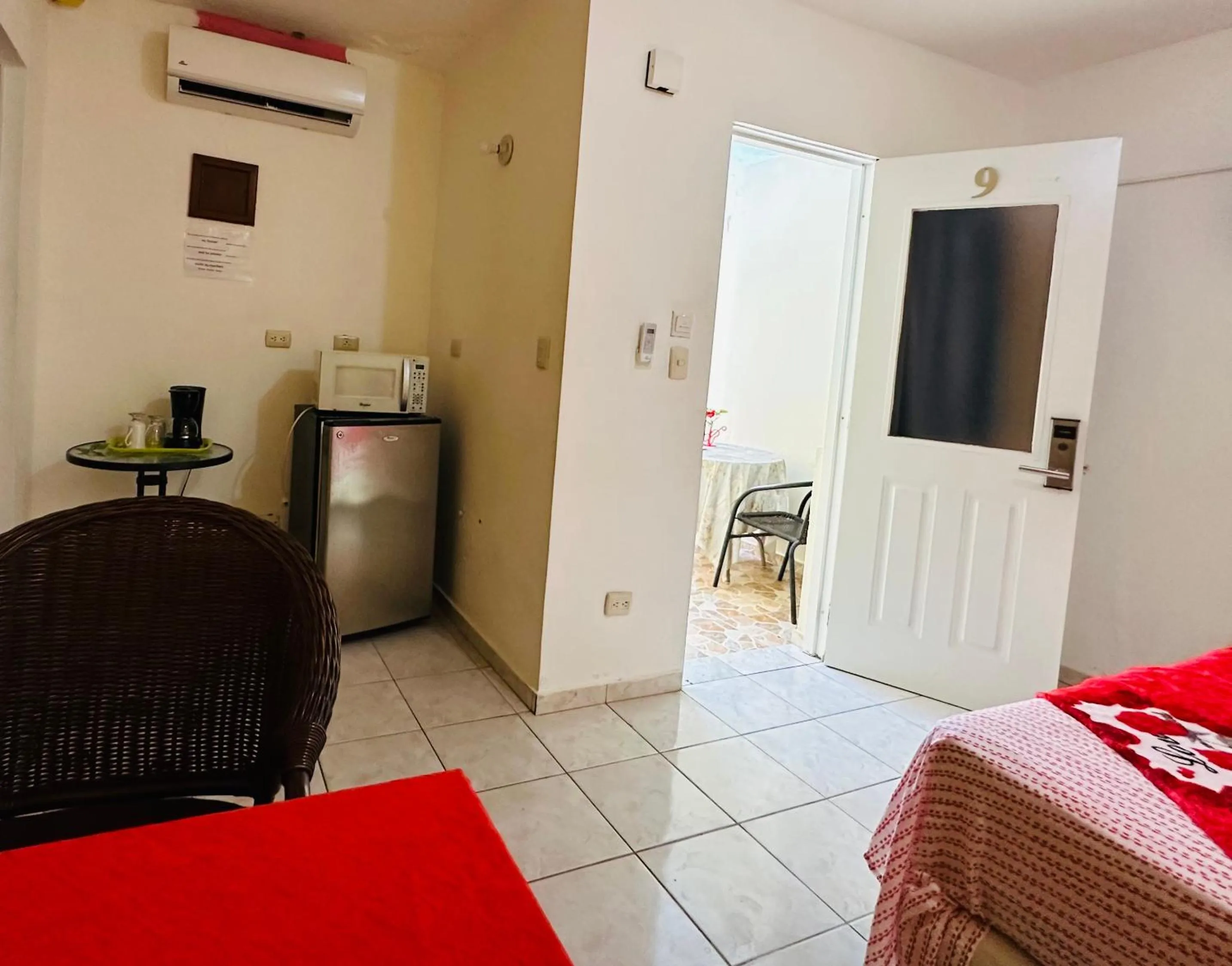 Bed in Aparthotel Michaela