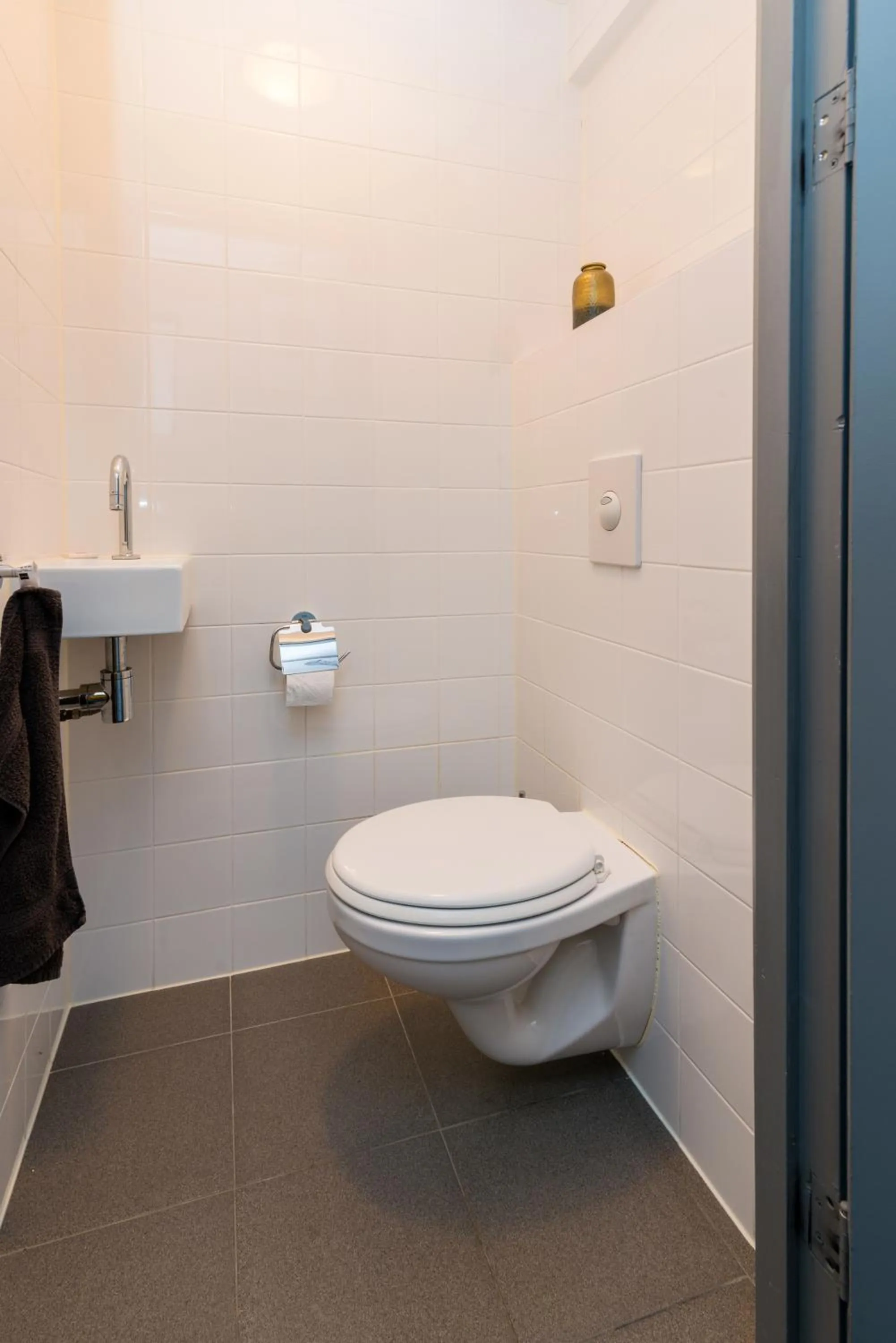 Toilet in B&B Bie Janssen