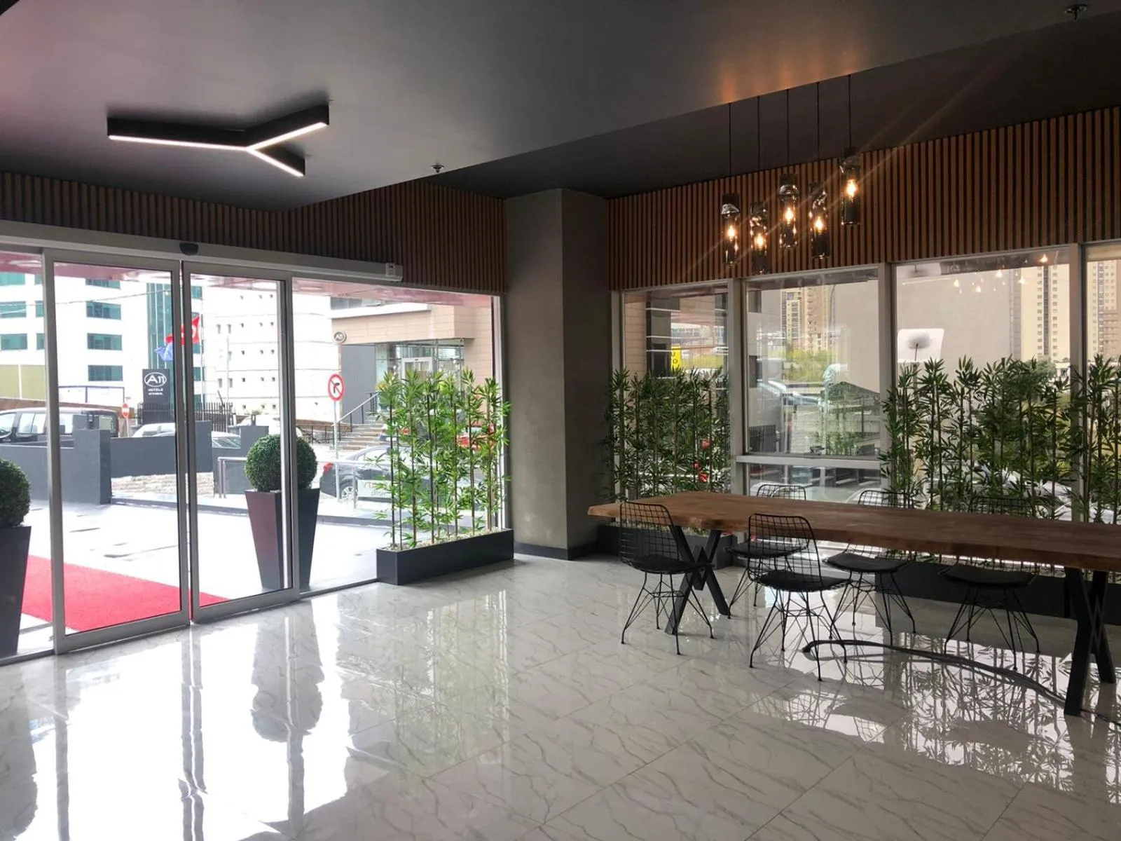 Lobby or reception in Atacity Hotel