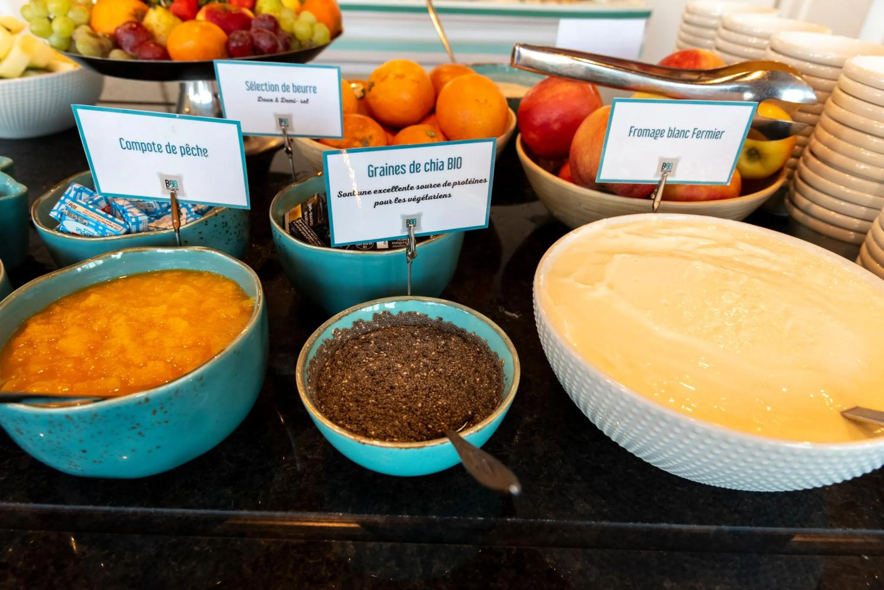 Breakfast in Côté Thalasso Hôtel & Spa Marin