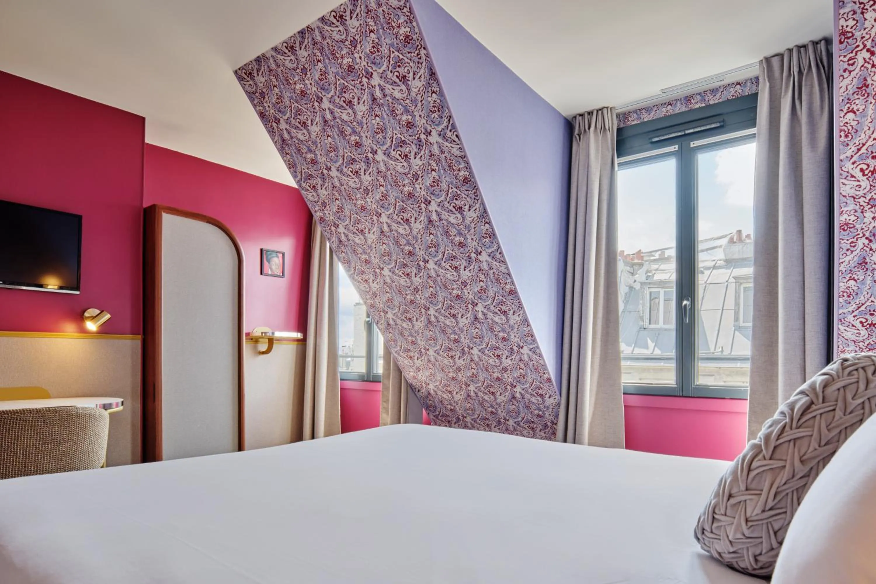 Bedroom, Bed in Hôtel Joséphine by Happyculture