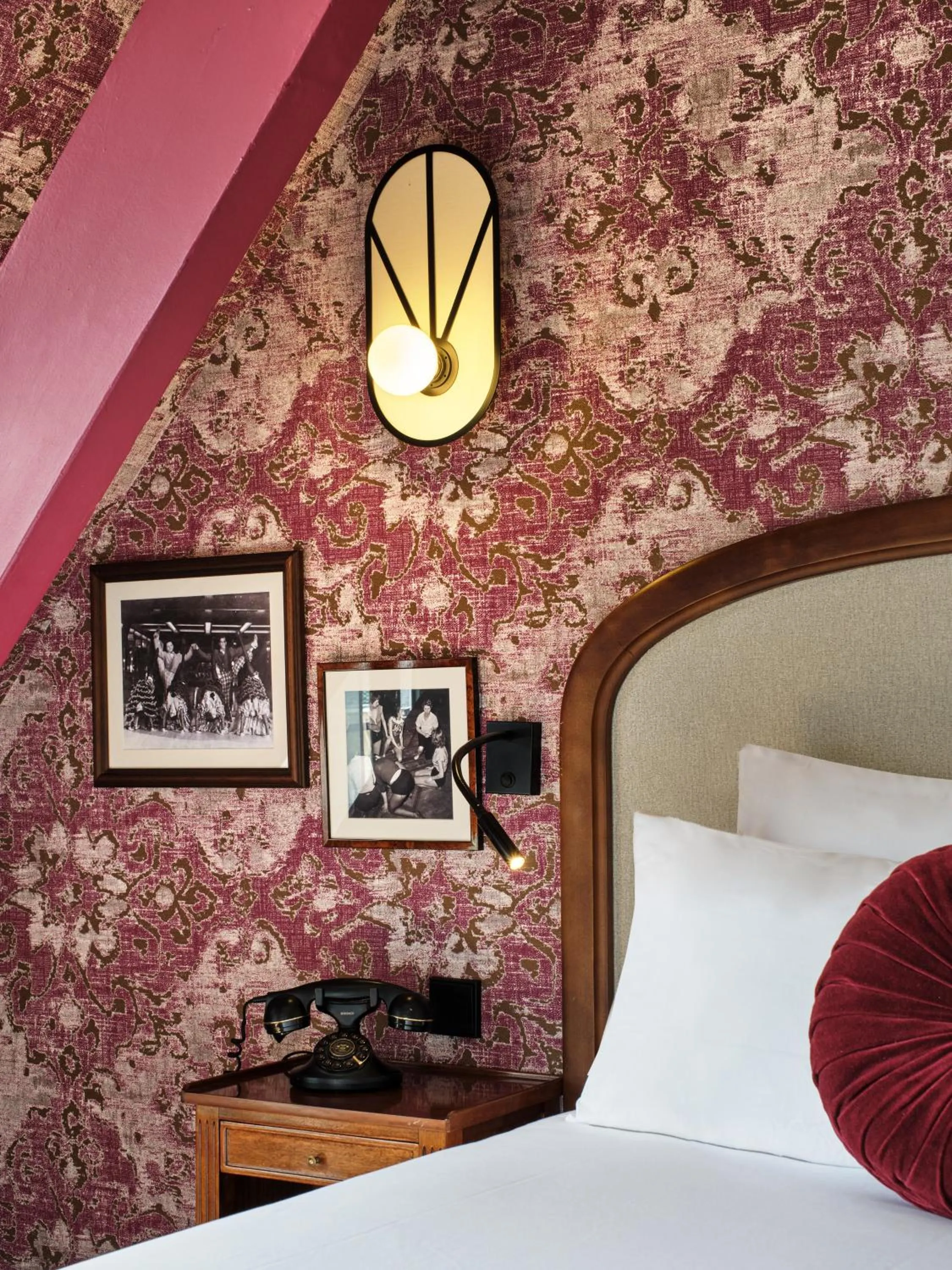 Bedroom, Bed in Hôtel Joséphine by Happyculture