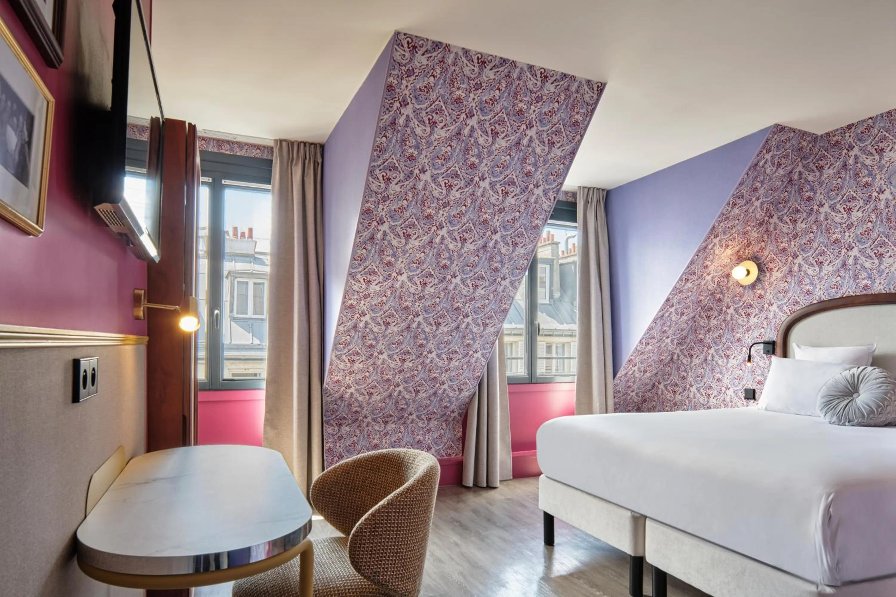 Bedroom, Bed in Hôtel Joséphine by Happyculture