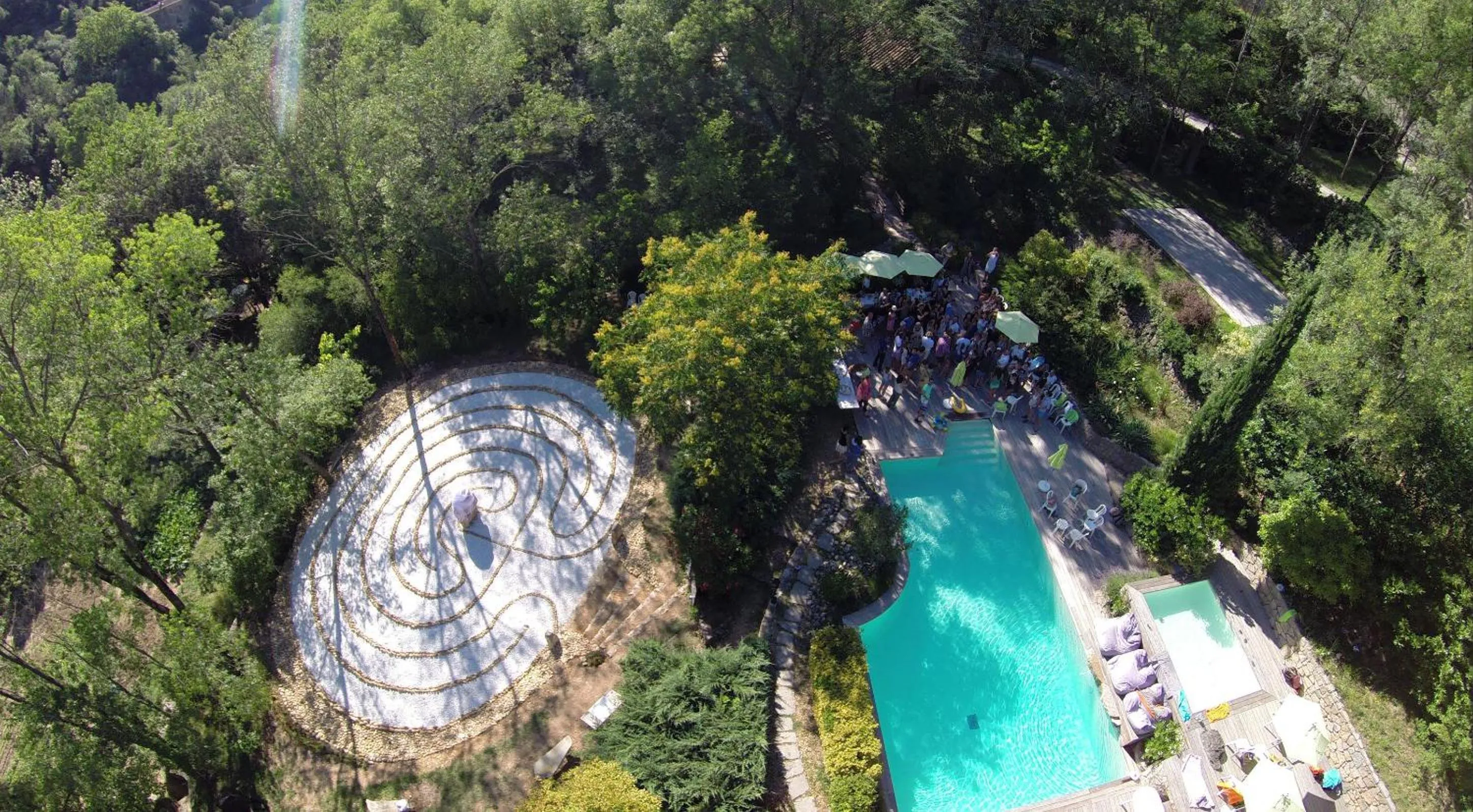 Garden in Châteauzen