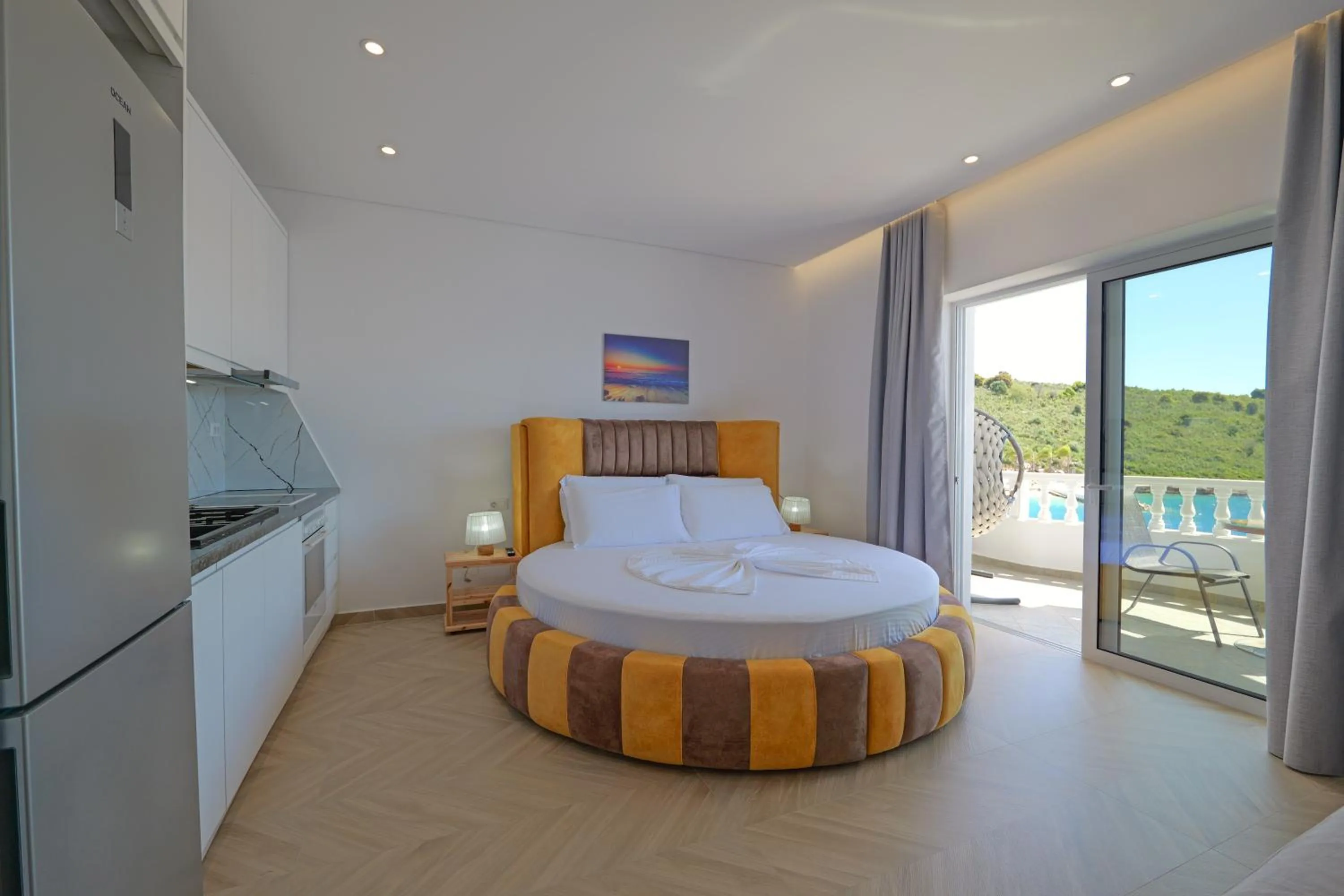 Bed in Villa Juna Beach