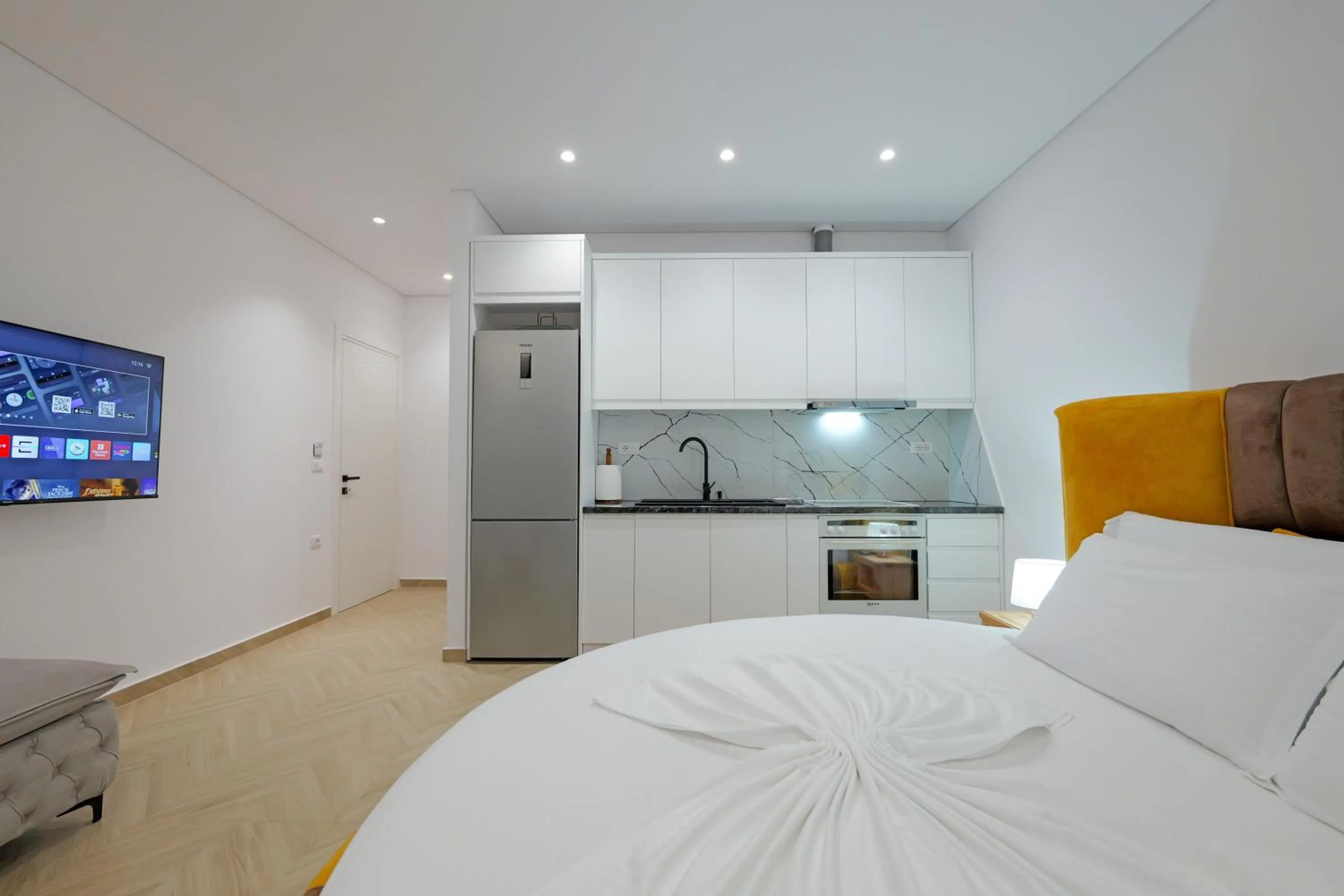 Bed in Villa Juna Beach