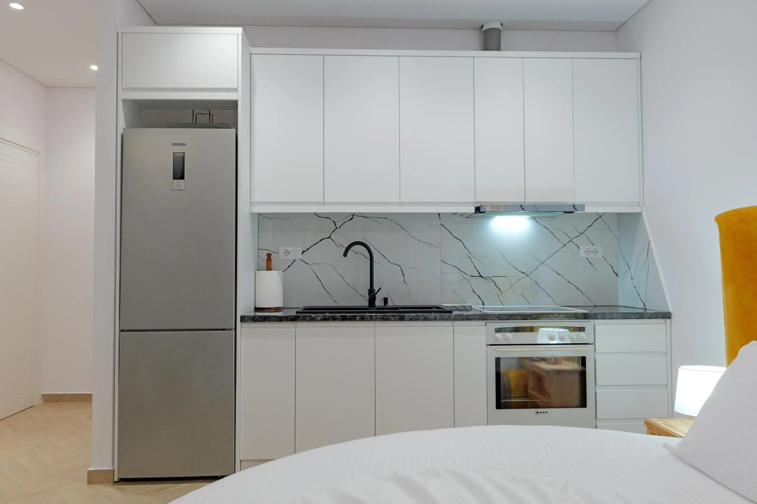 Bed in Villa Juna Beach