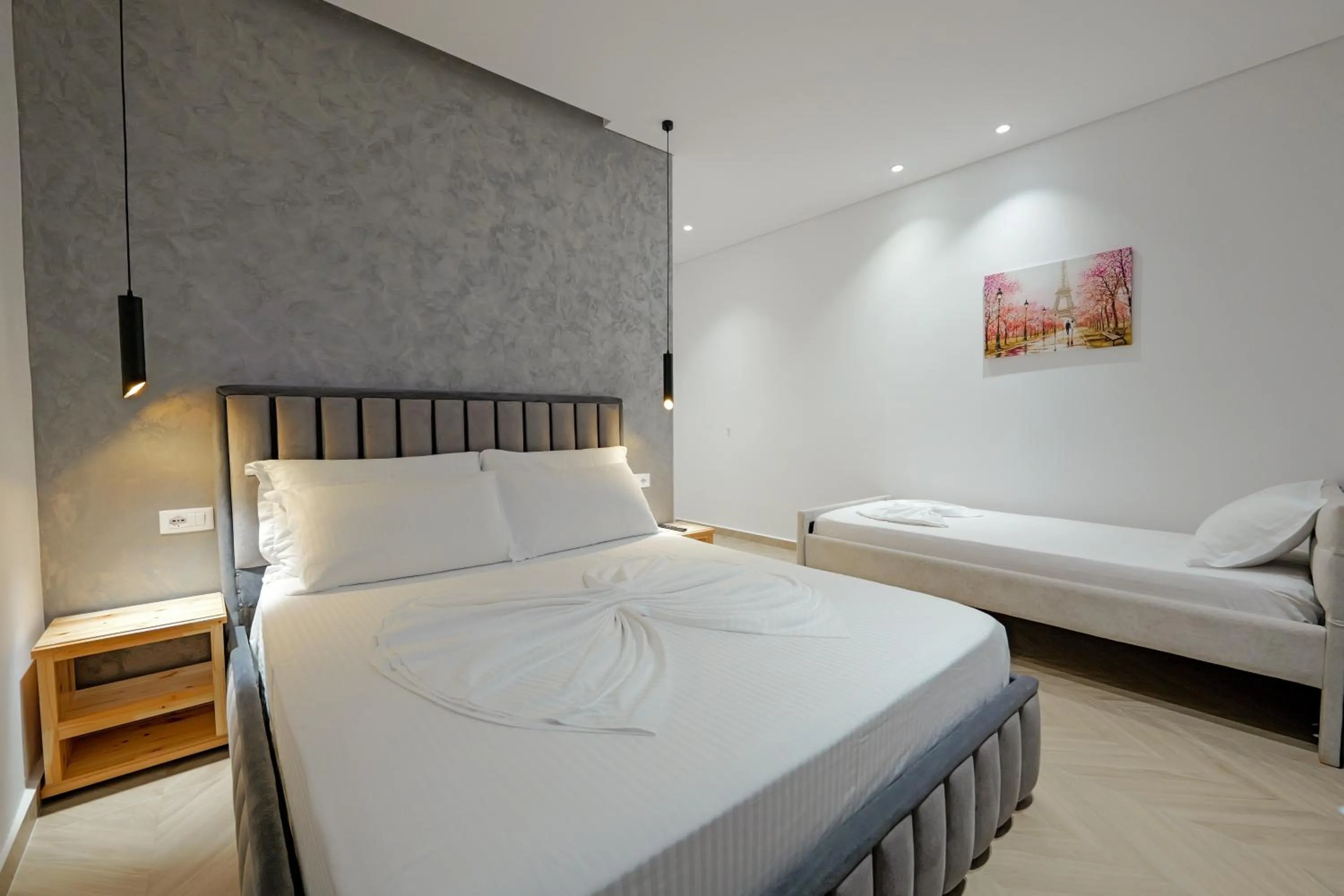 Bed in Villa Juna Beach