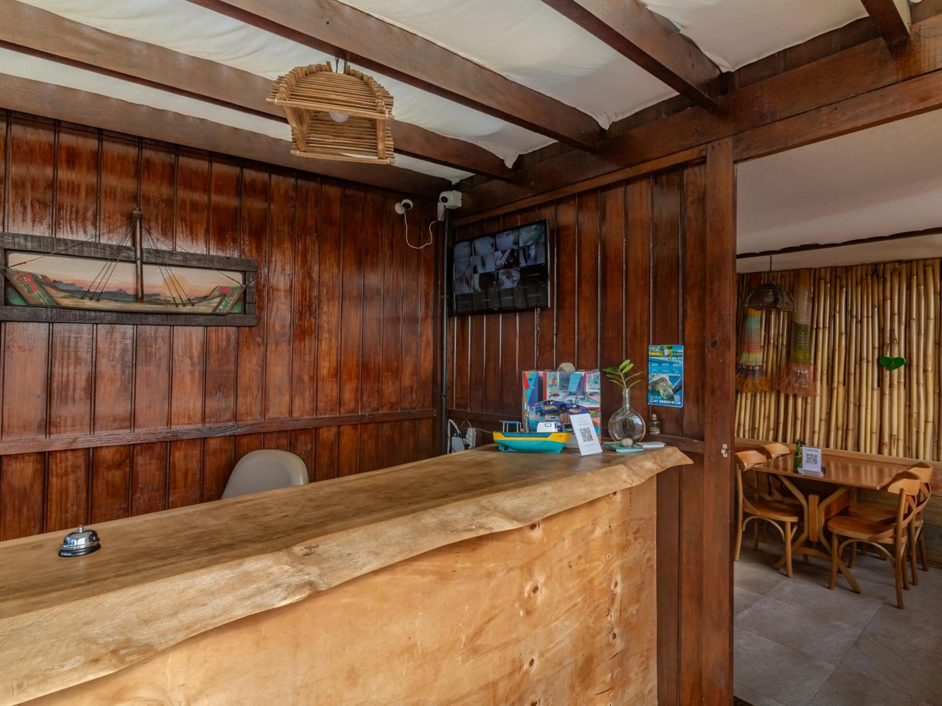 Lobby or reception in Ancoradouro Pousada