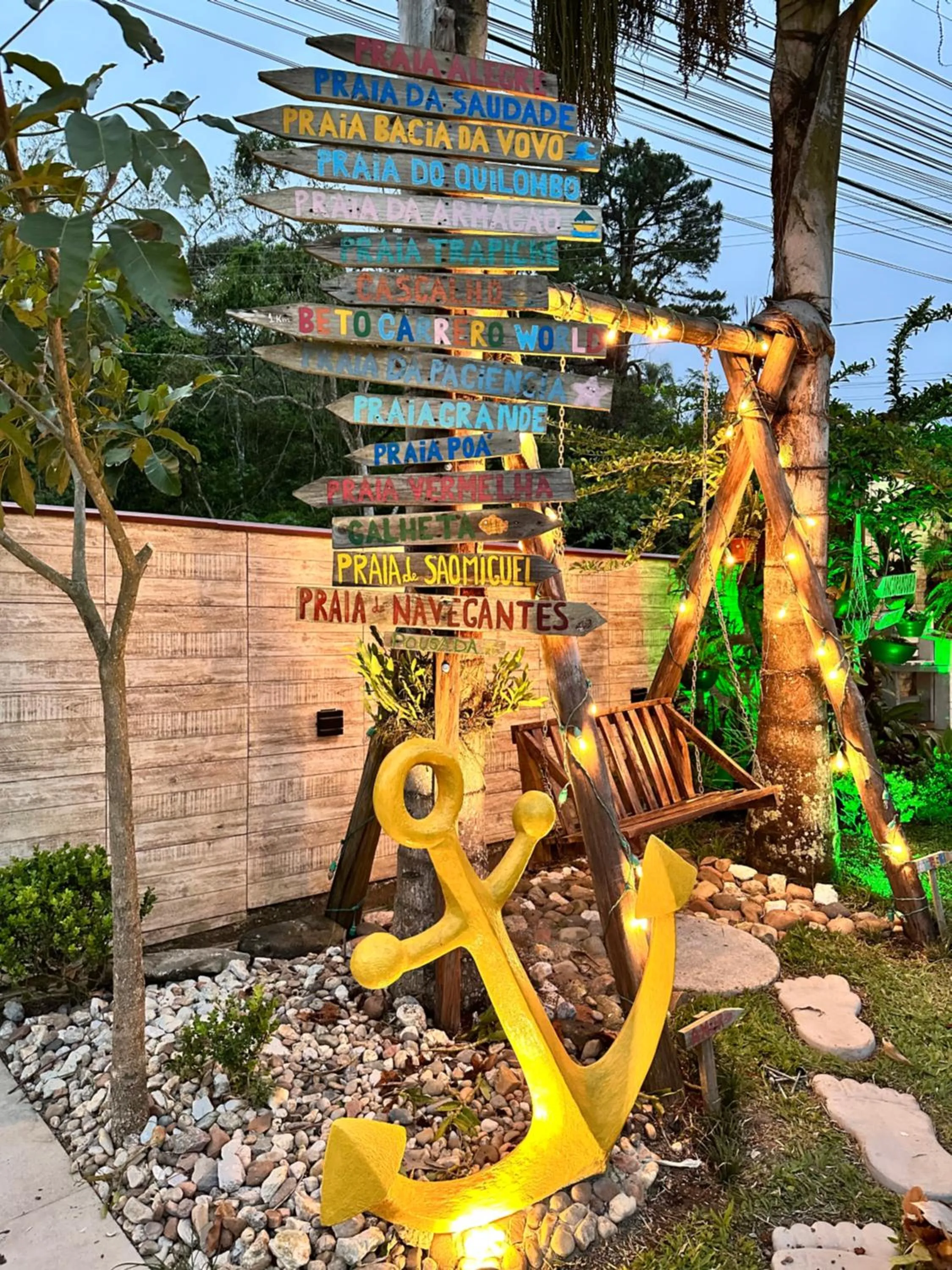 Garden in Ancoradouro Pousada