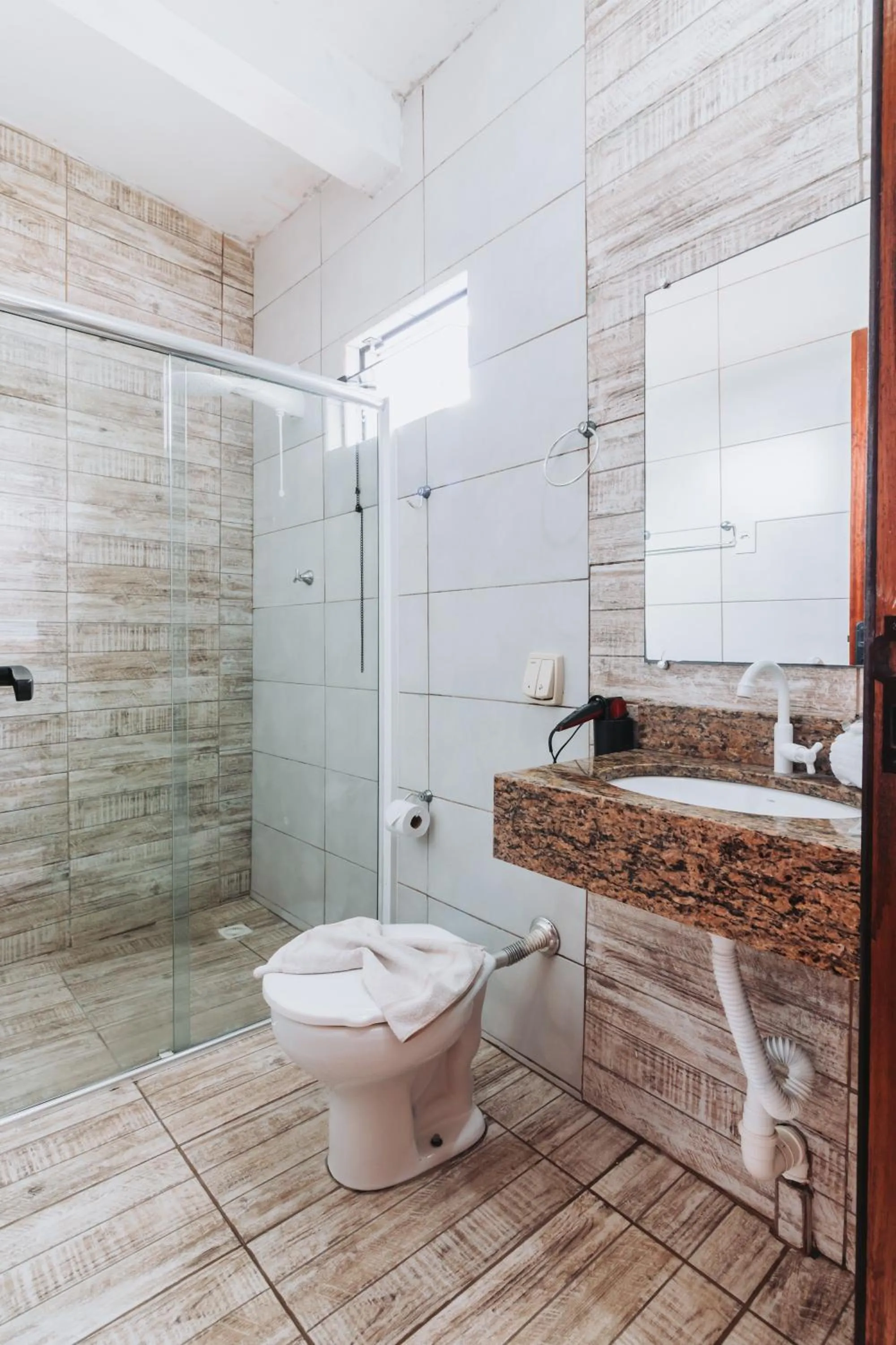 Bathroom in Ancoradouro Pousada