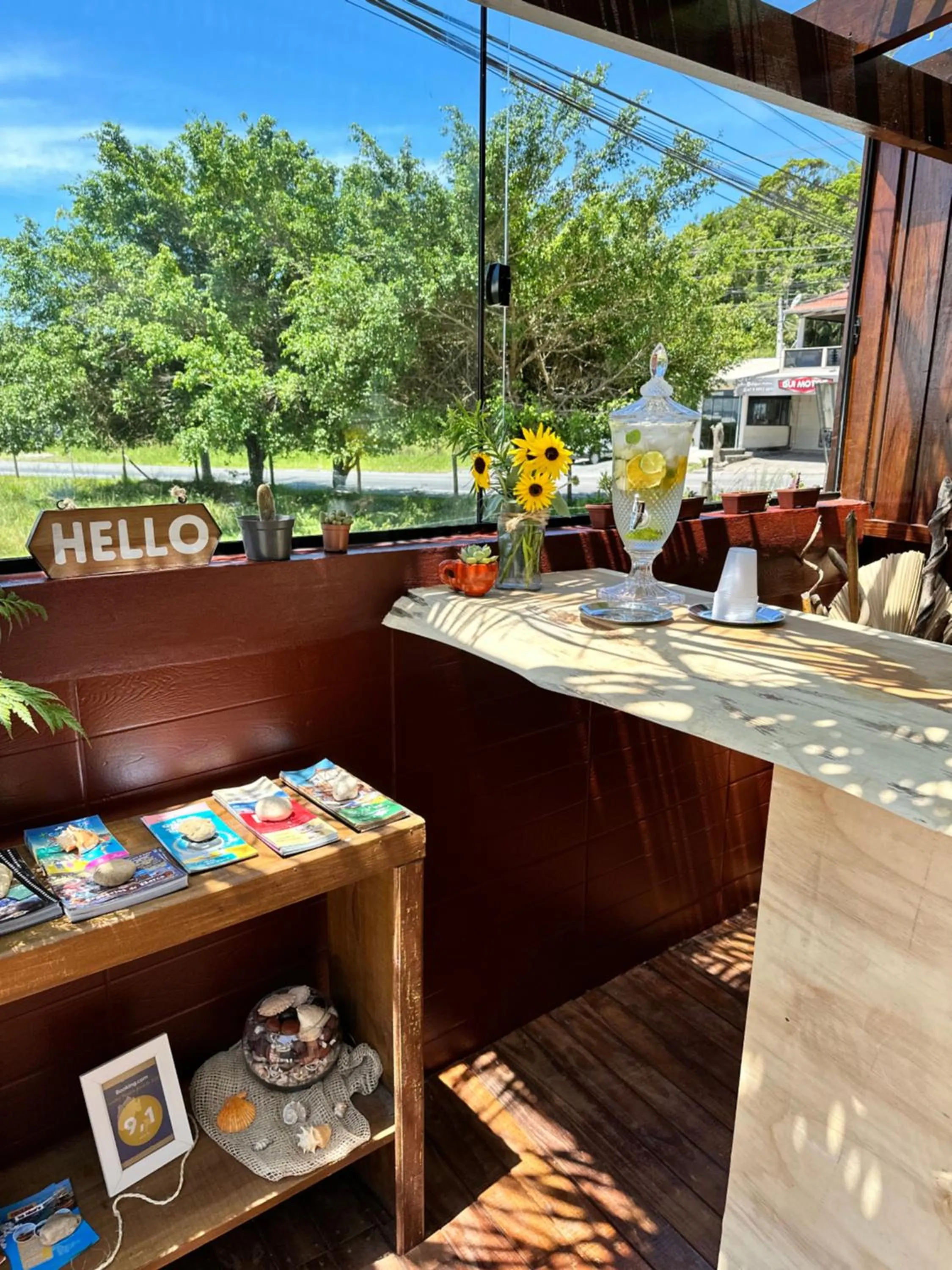 Lobby or reception in Ancoradouro Pousada