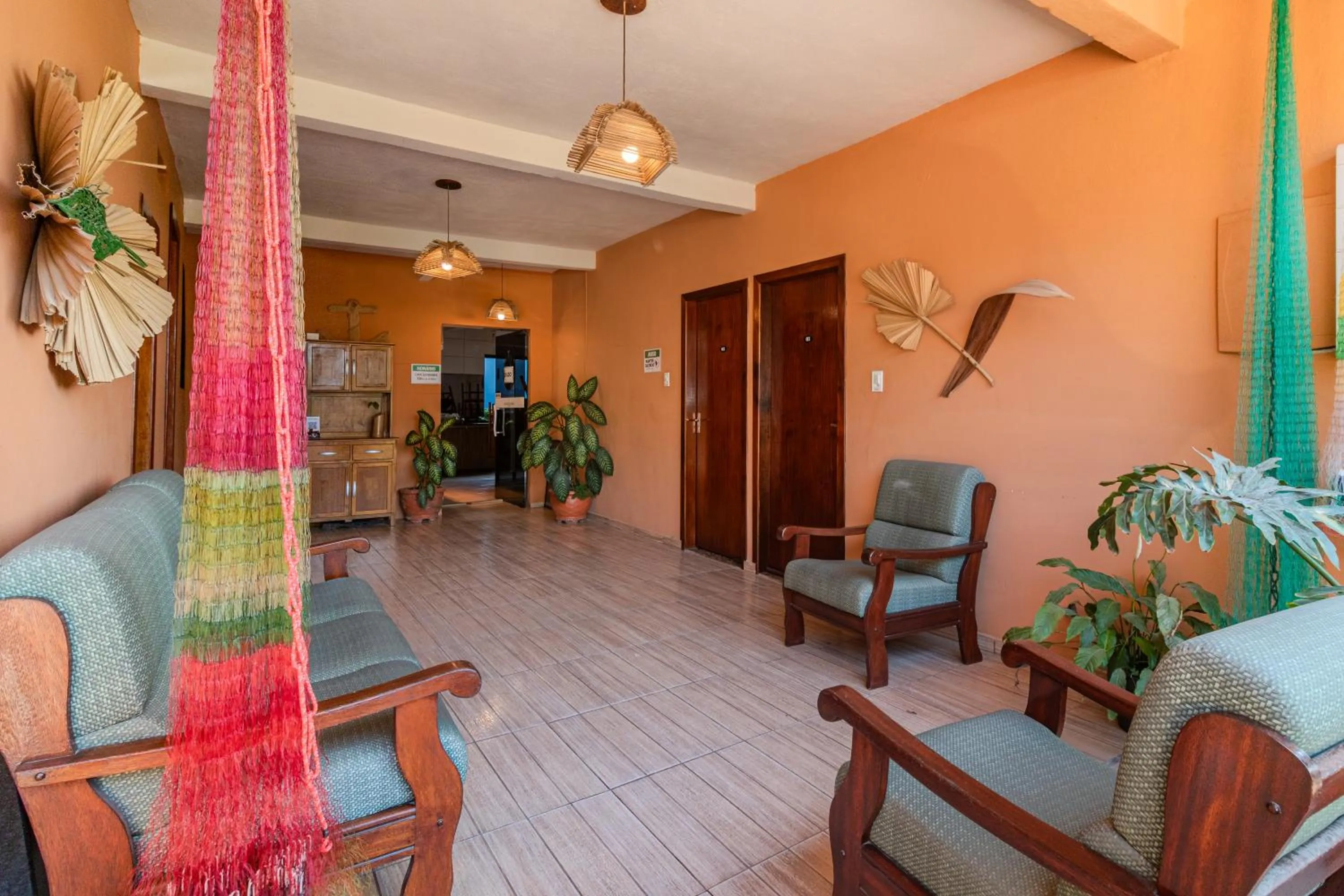 Seating area in Ancoradouro Pousada