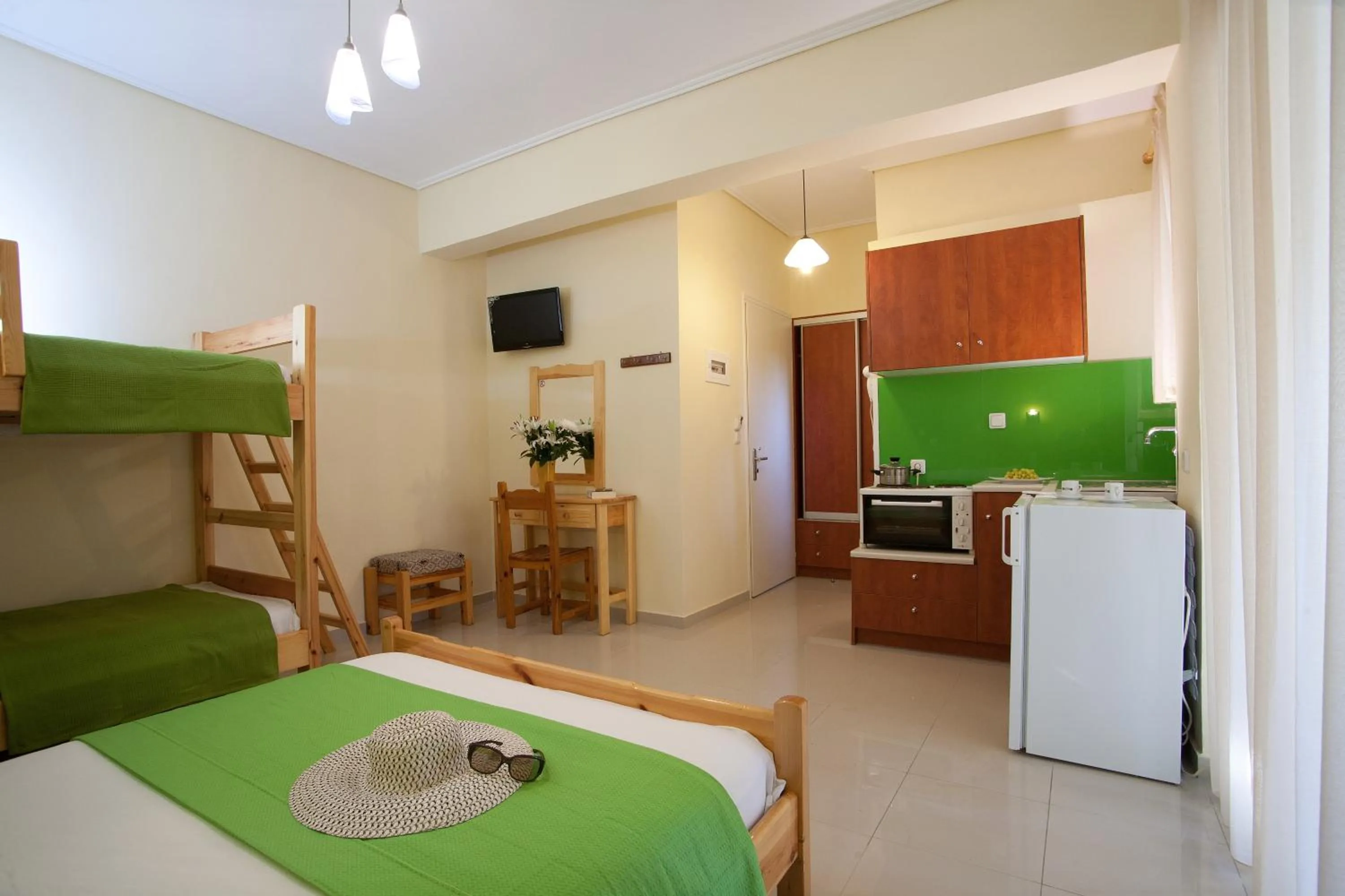 Photo of the whole room, Bed in Jimmy's House