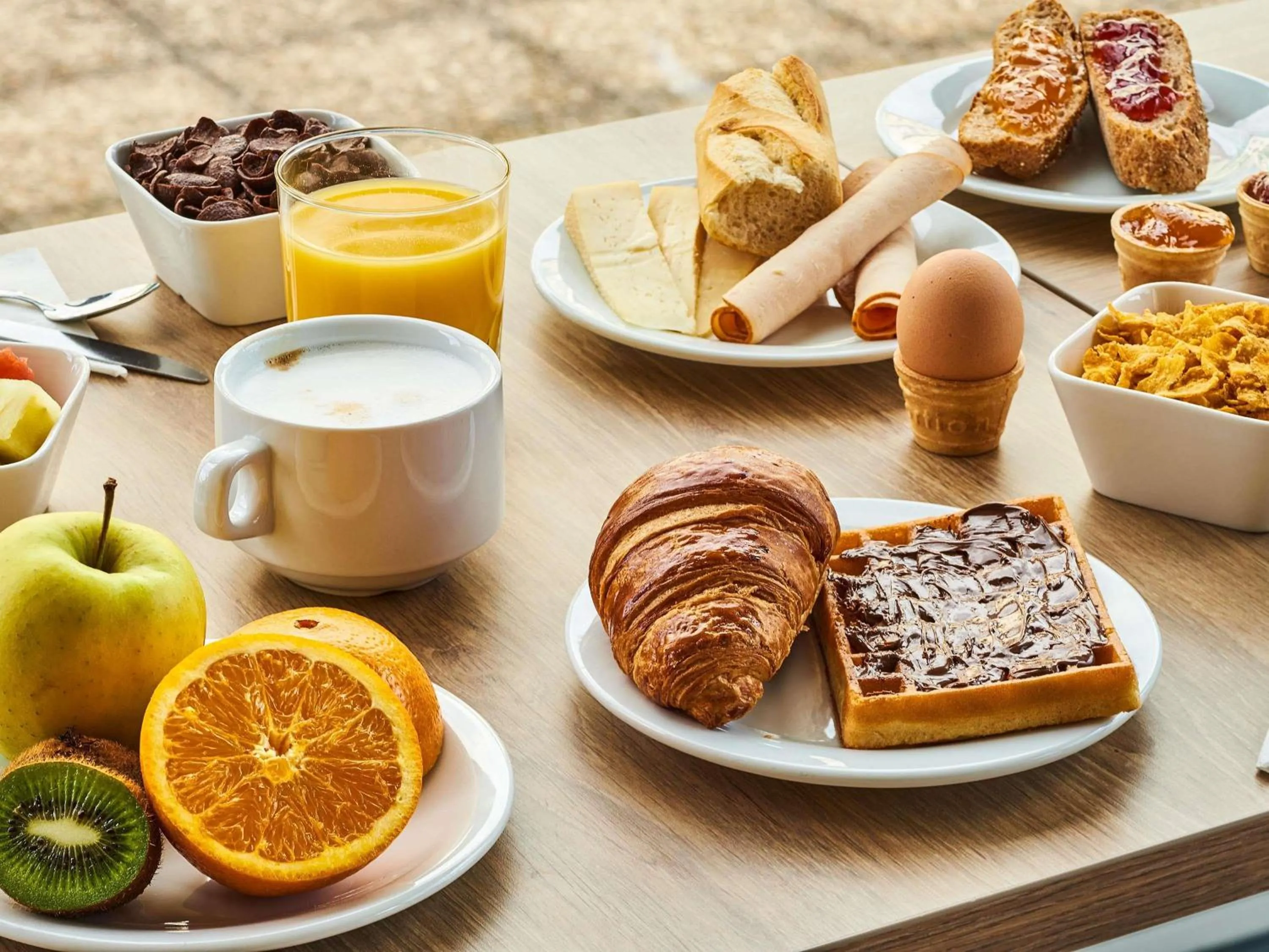 Breakfast in ibis budget Paris Porte d'Aubervilliers