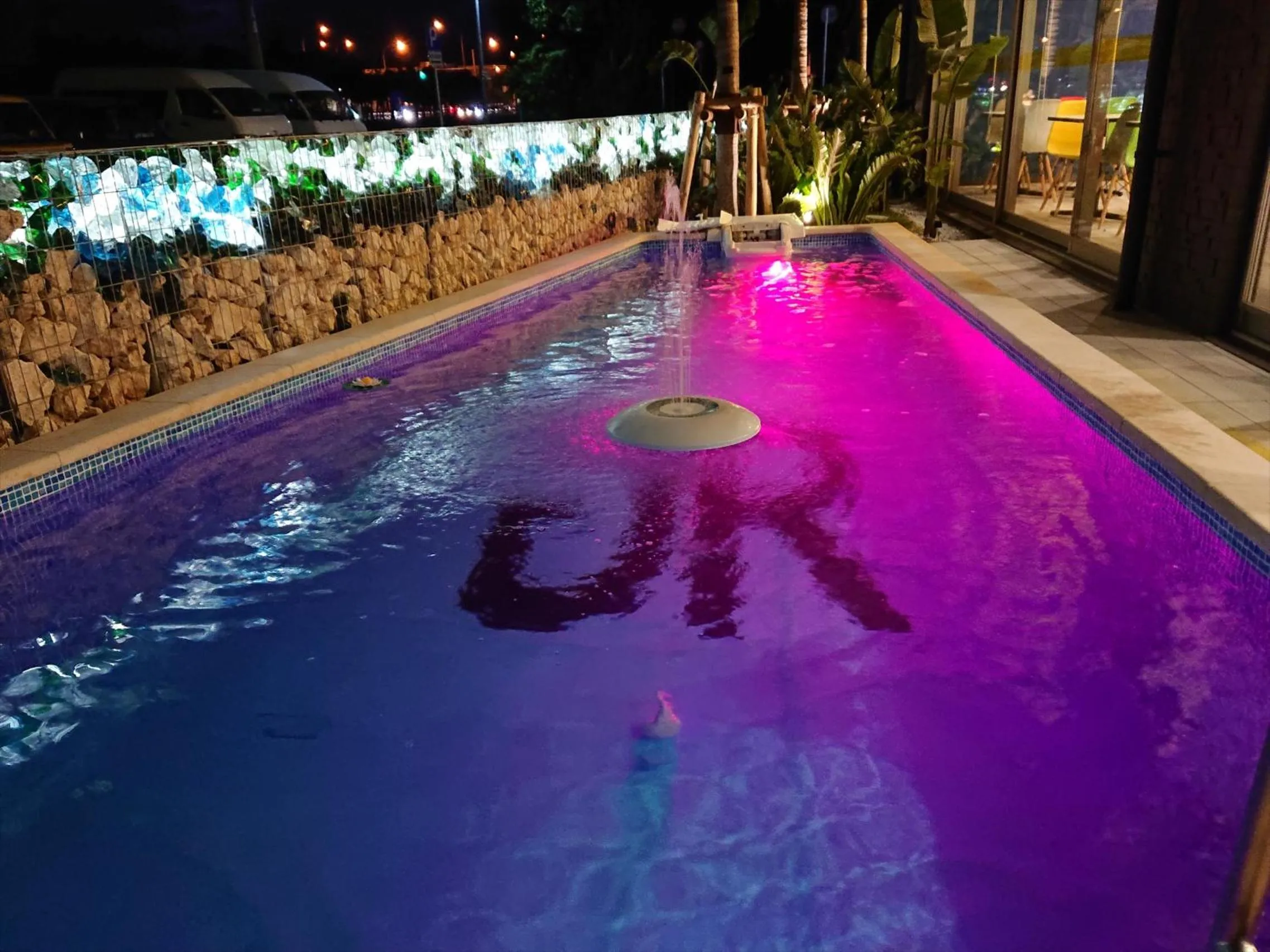 Aqua park in Green Rich Hotel Okinawa Nago (Artificial hot spring Futamata Yunohana)