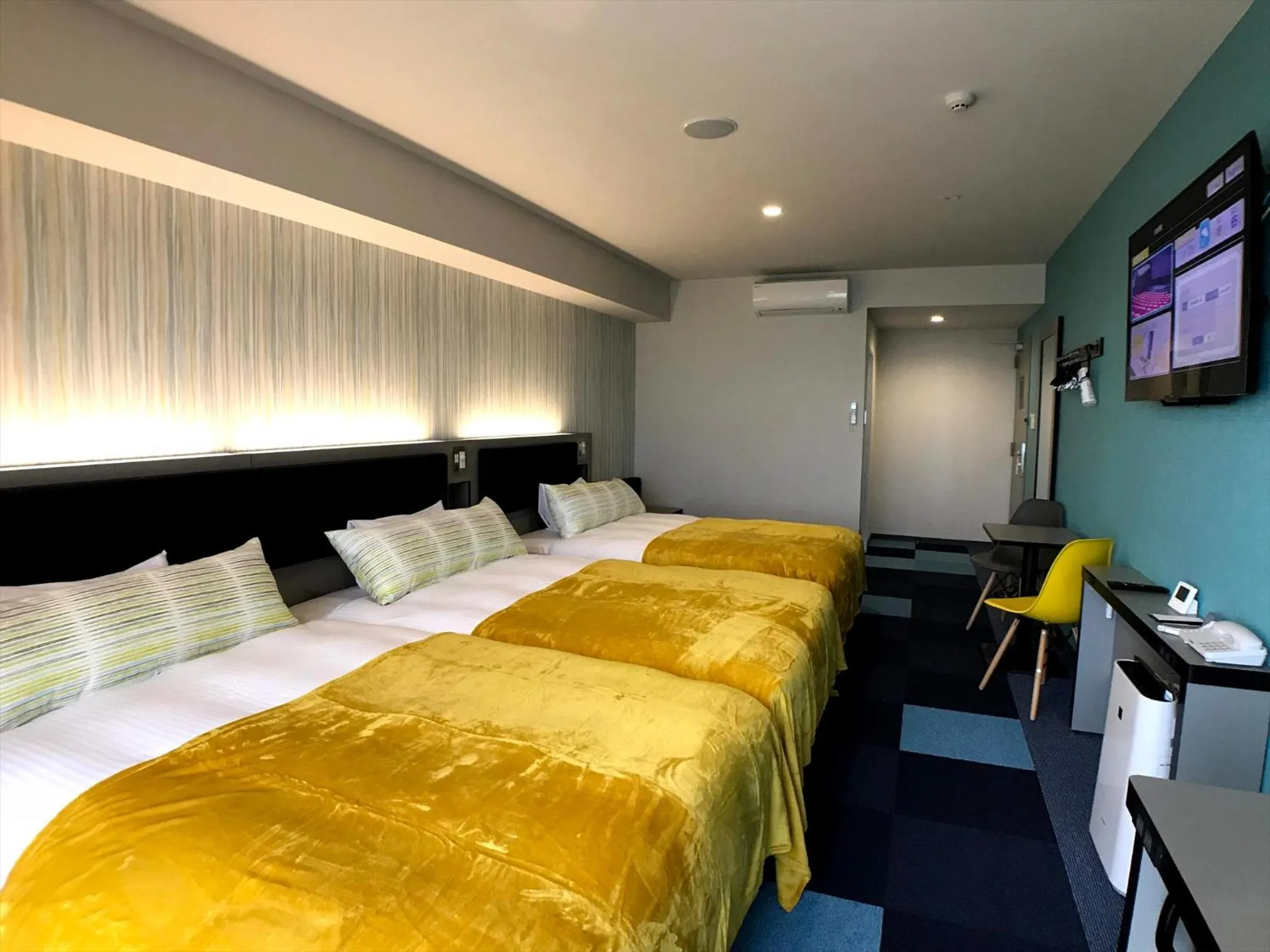 Photo of the whole room, Bed in Green Rich Hotel Okinawa Nago (Artificial hot spring Futamata Yunohana)