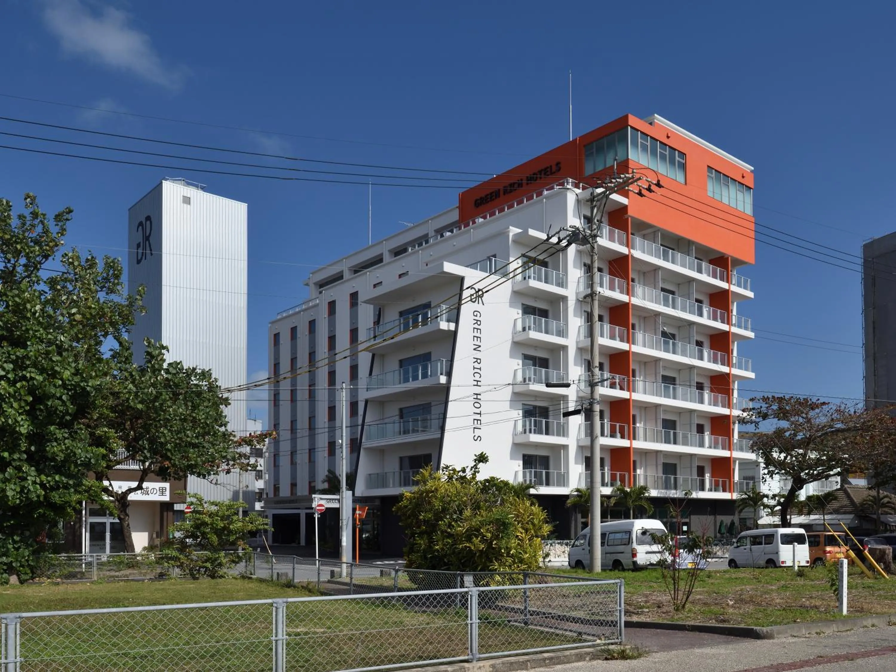 Property building in Green Rich Hotel Okinawa Nago (Artificial hot spring Futamata Yunohana)