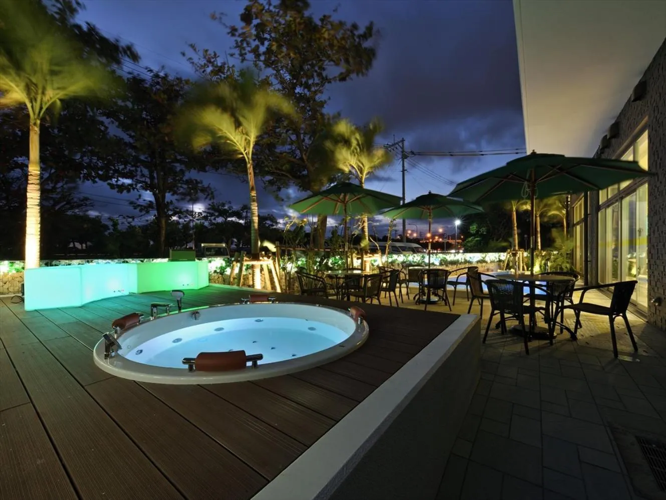 Area and facilities in Green Rich Hotel Okinawa Nago (Artificial hot spring Futamata Yunohana)