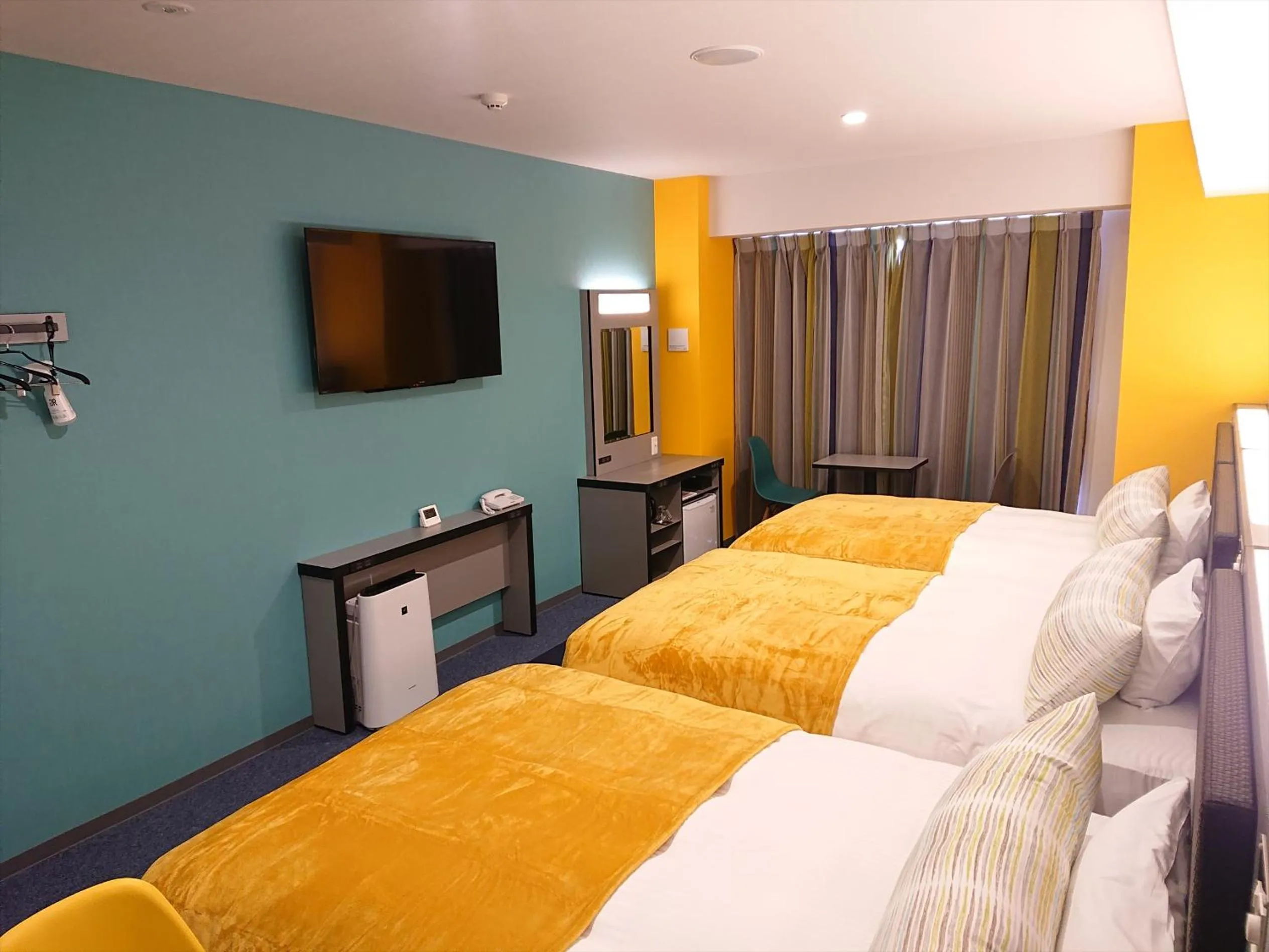 Photo of the whole room, Bed in Green Rich Hotel Okinawa Nago (Artificial hot spring Futamata Yunohana)