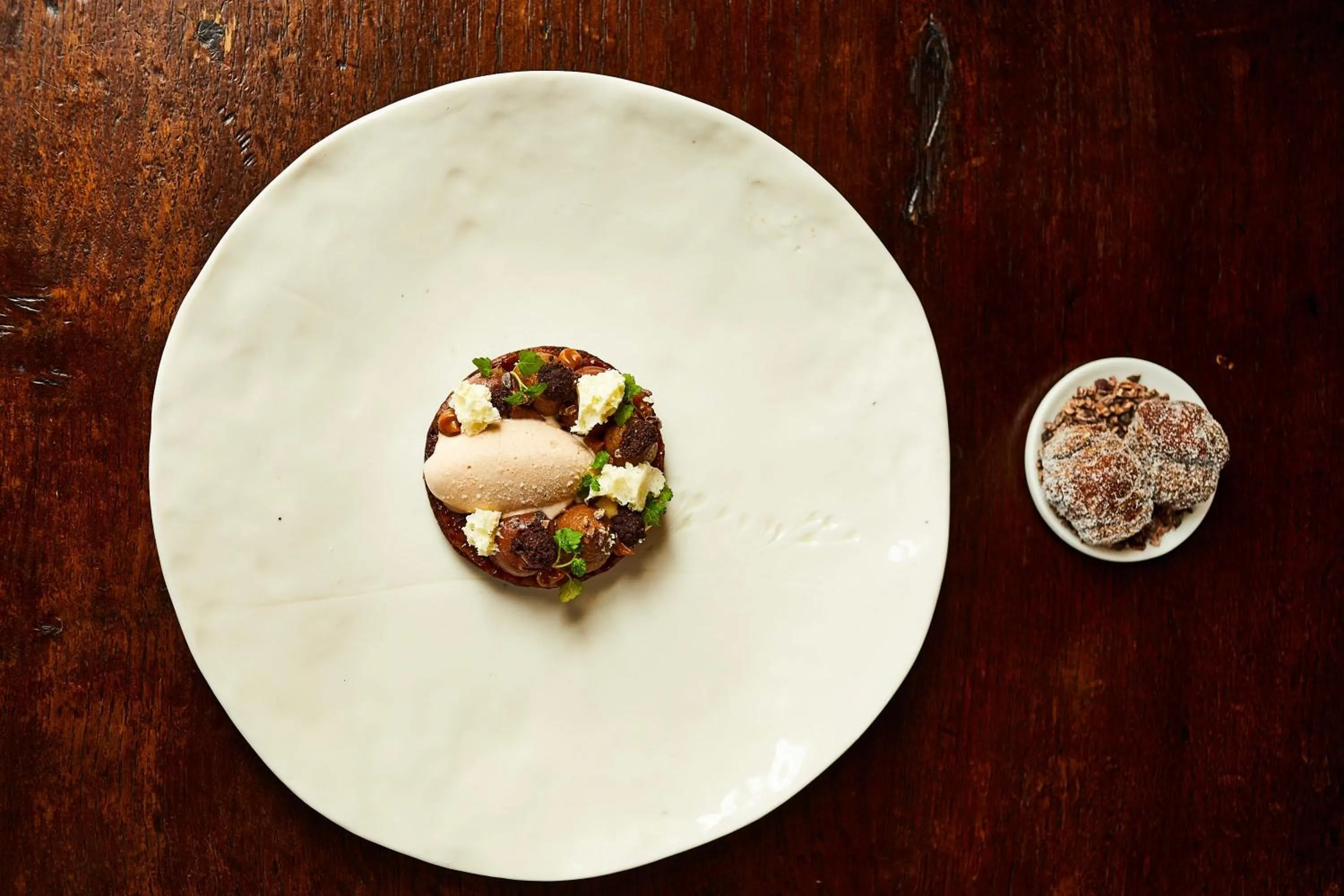 Food in Gidleigh Park- A Relais & Chateaux Hotel